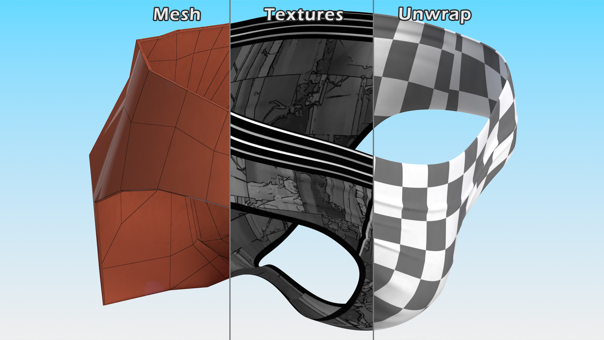 3D Boy Underwear model