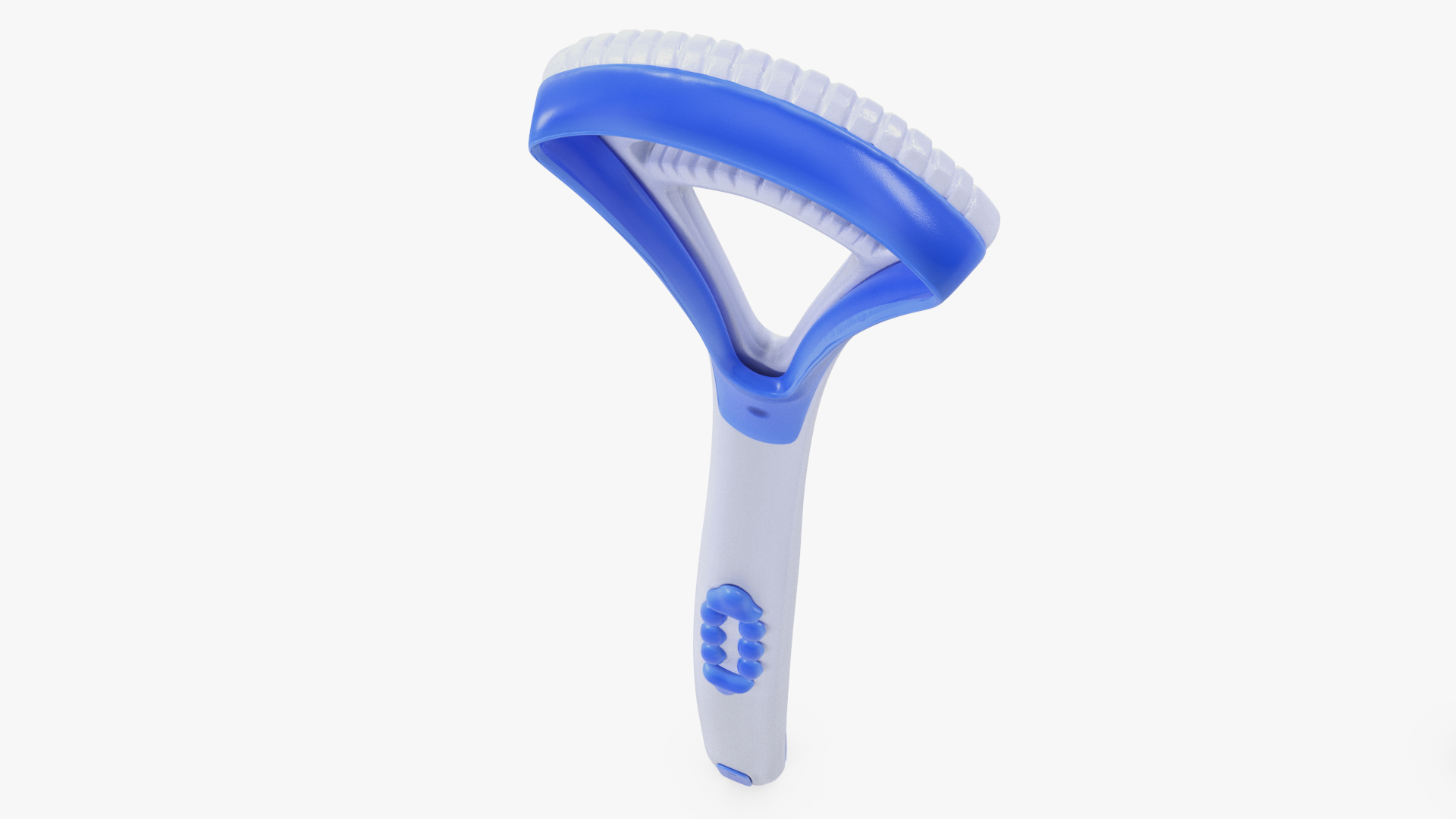 Tongue Scraper Blue 3D model