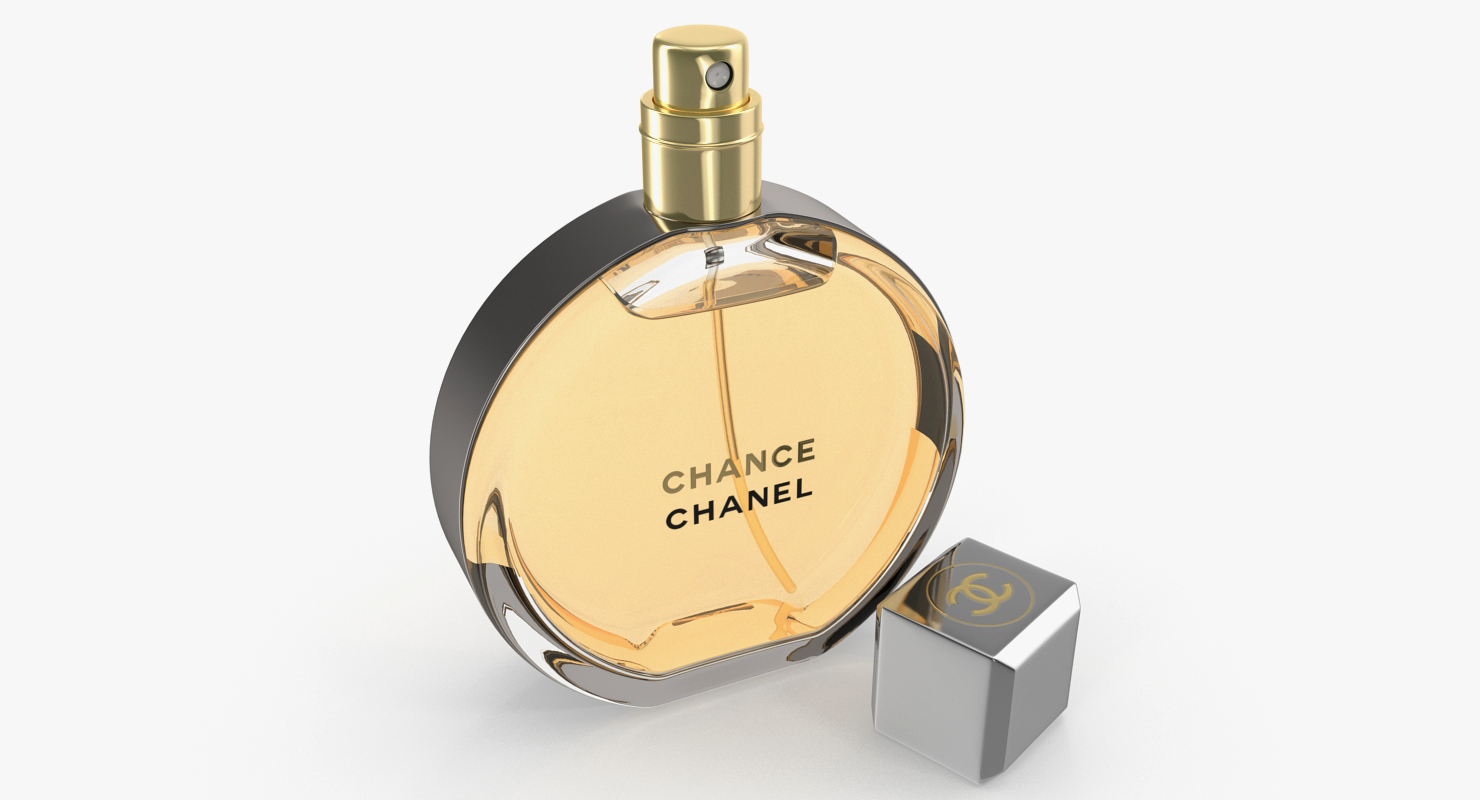 3D Chanel Chance Eau Parfum Vaporisateur Parfum Bottle