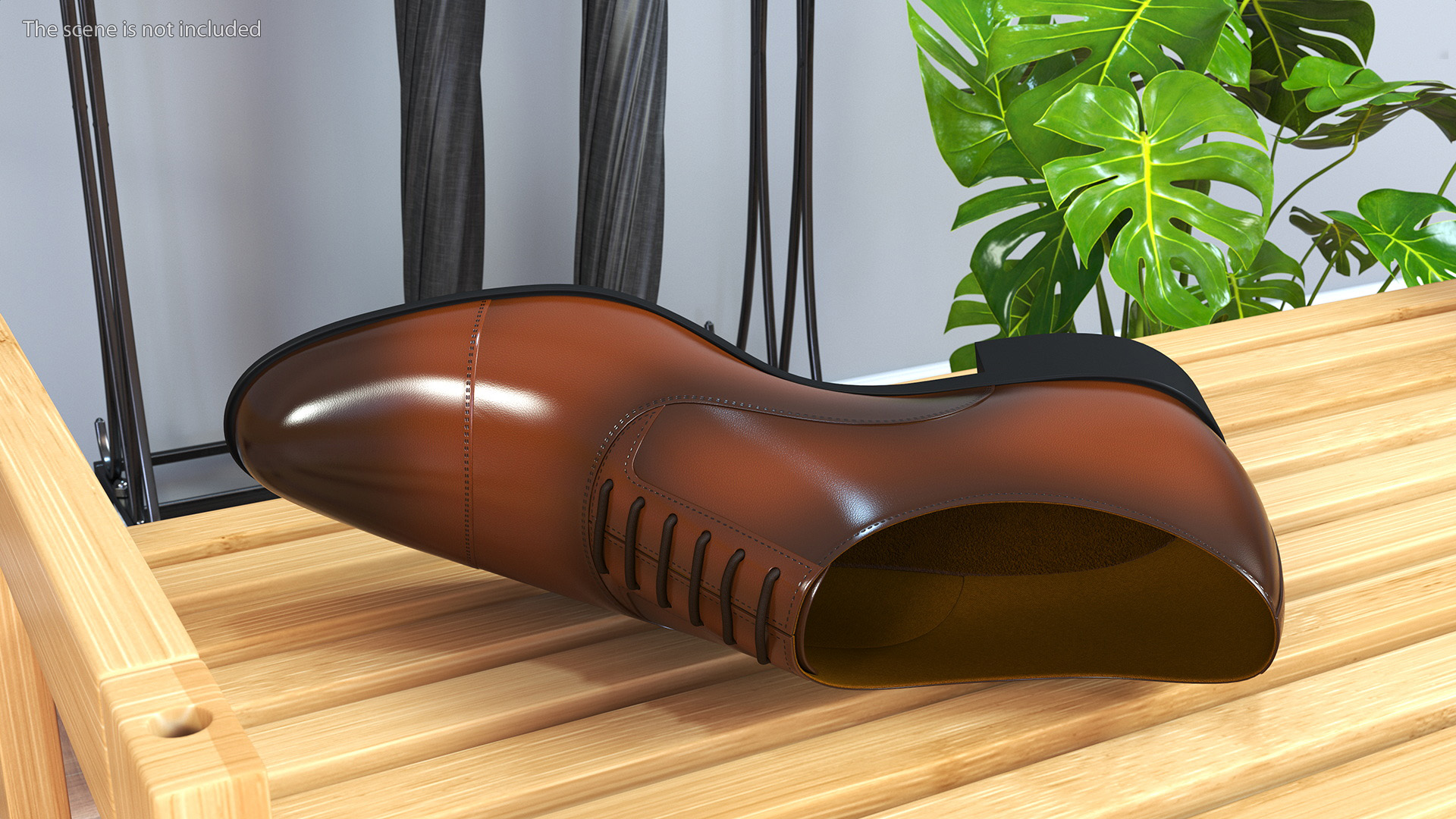 Men Leather Formal Shoes 3D model