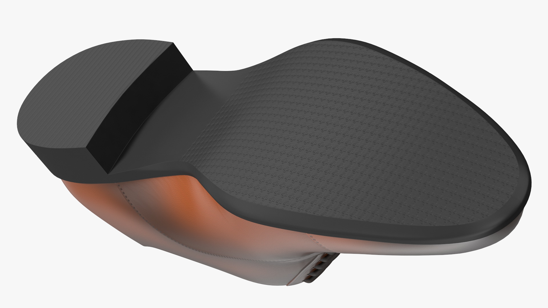 Men Leather Formal Shoes 3D model