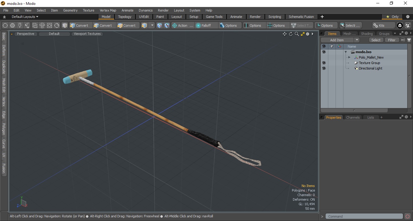 3D model Polo Mallet New