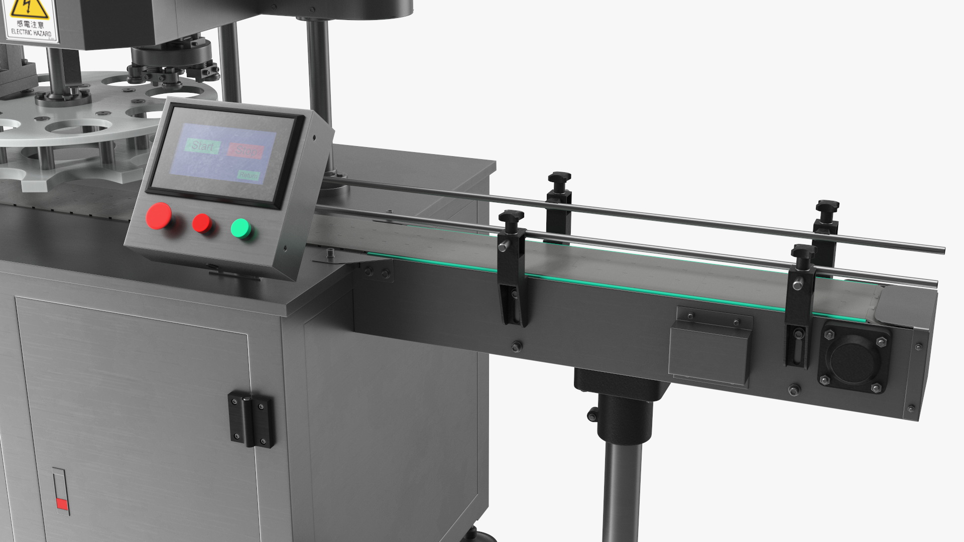 3D model Cover Packing Machine LandPack