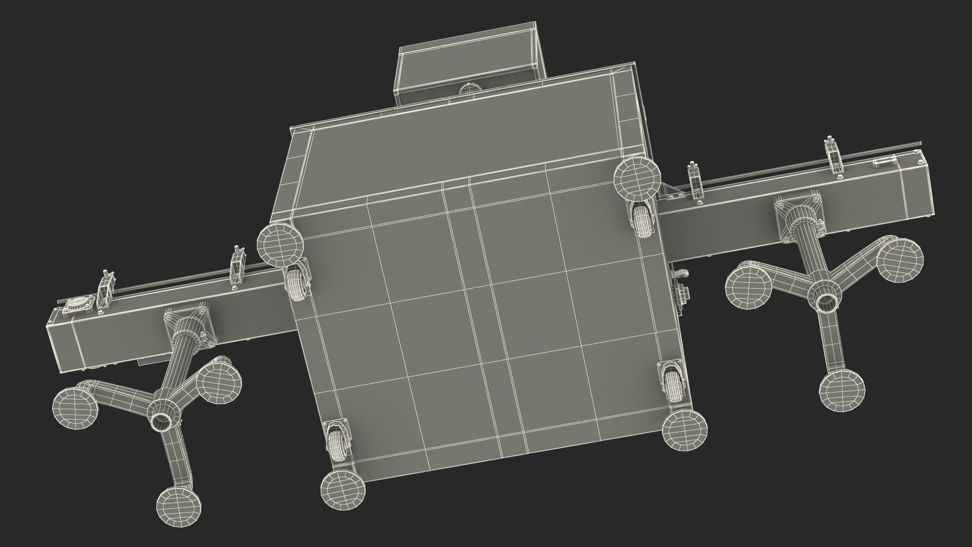 3D model Cover Packing Machine LandPack