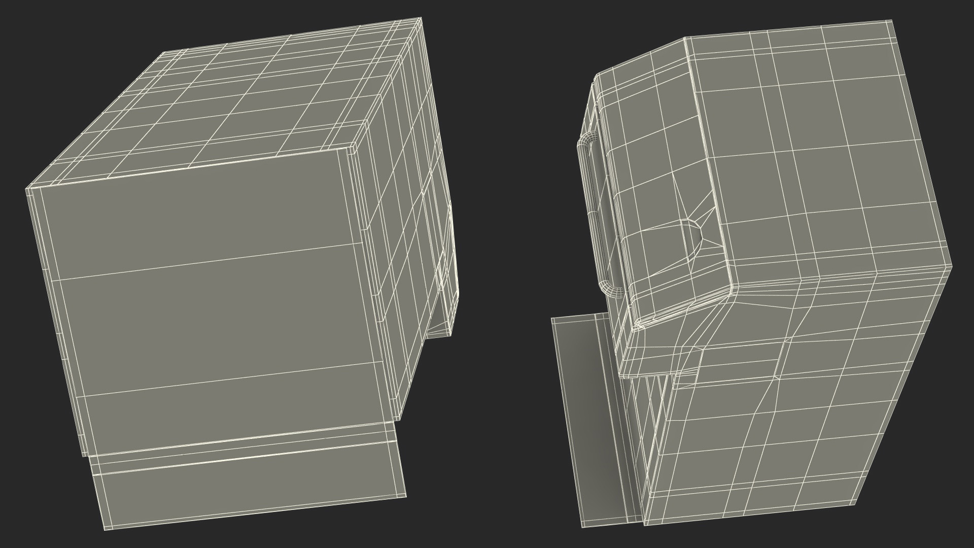 FedEx Package Drop Box 3D