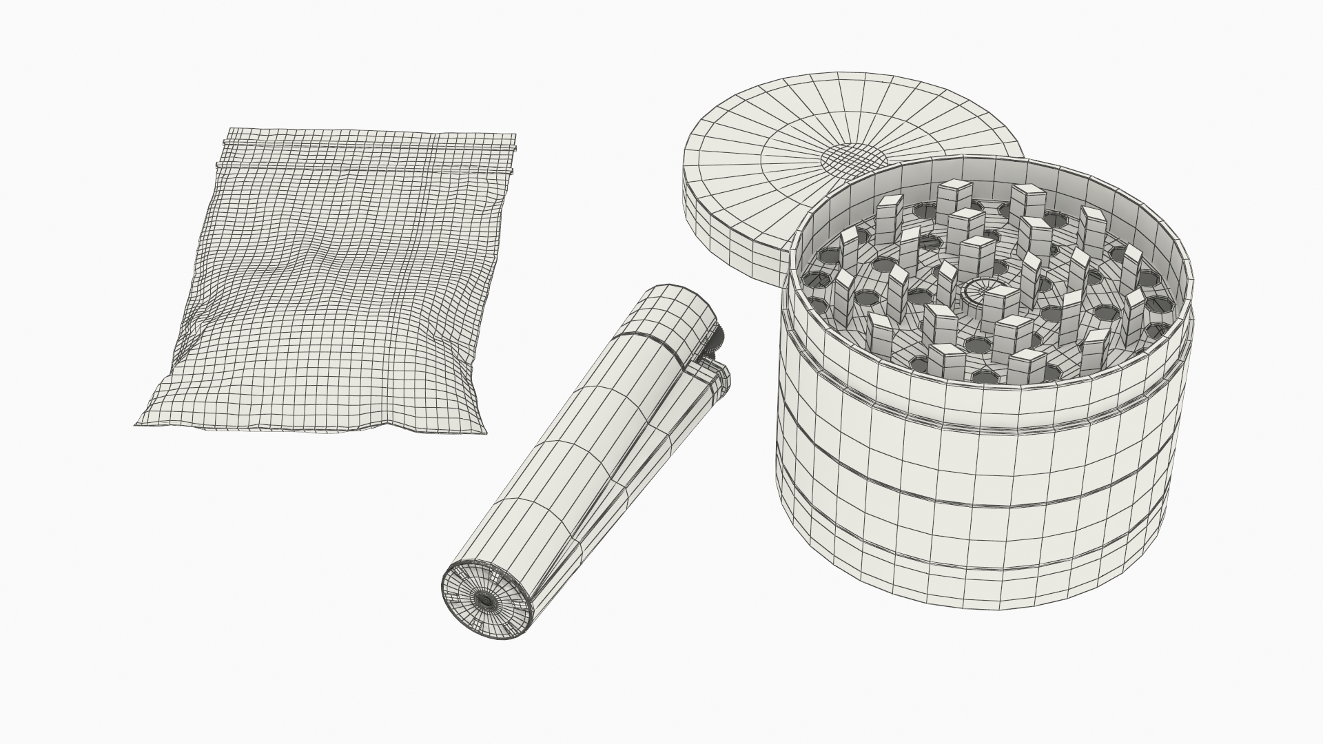 Cannabis Grinder with Storage Bag, view 11