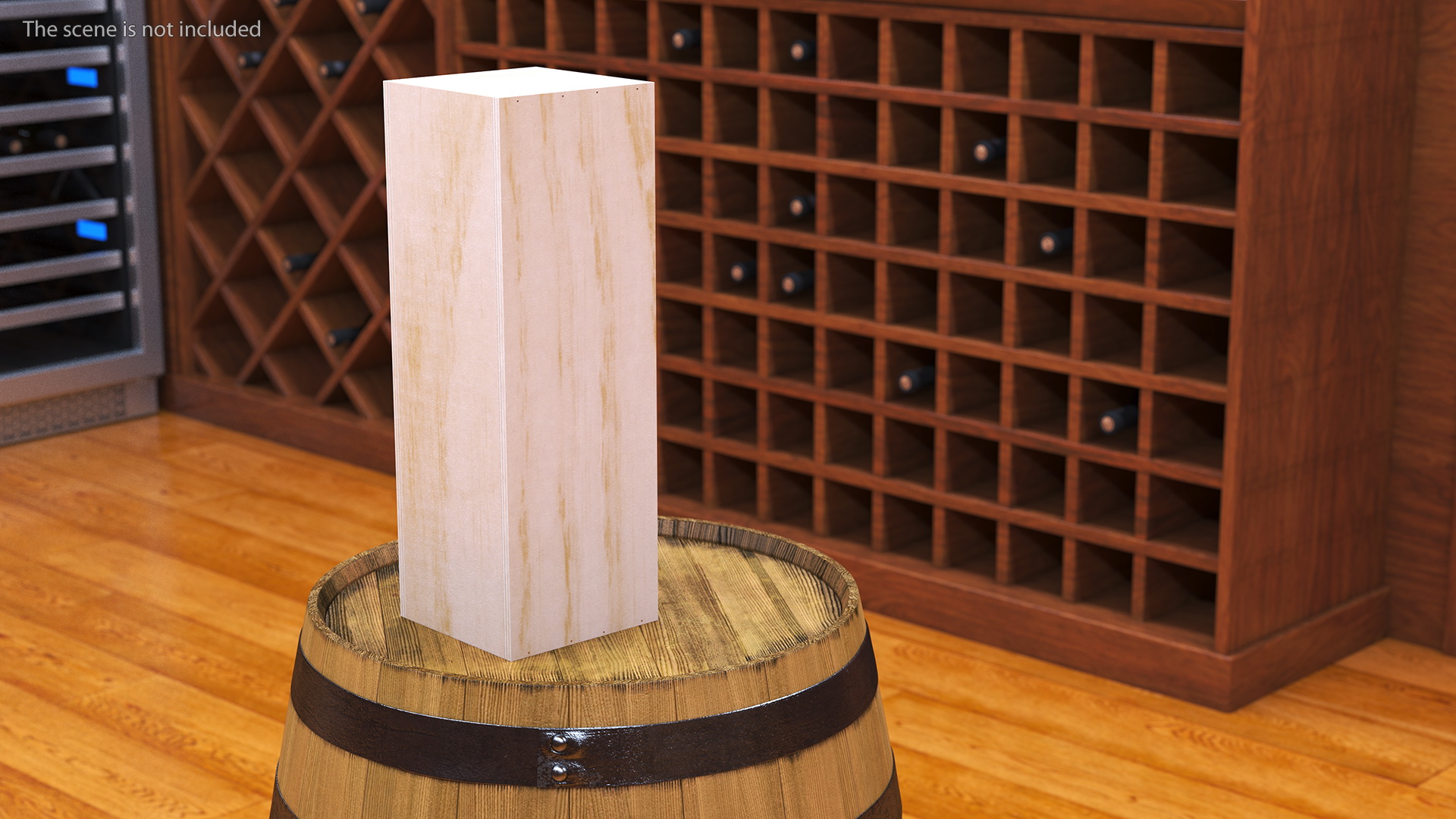 3D Wooden Champagne Box Moet and Chandon Brut Imperial
