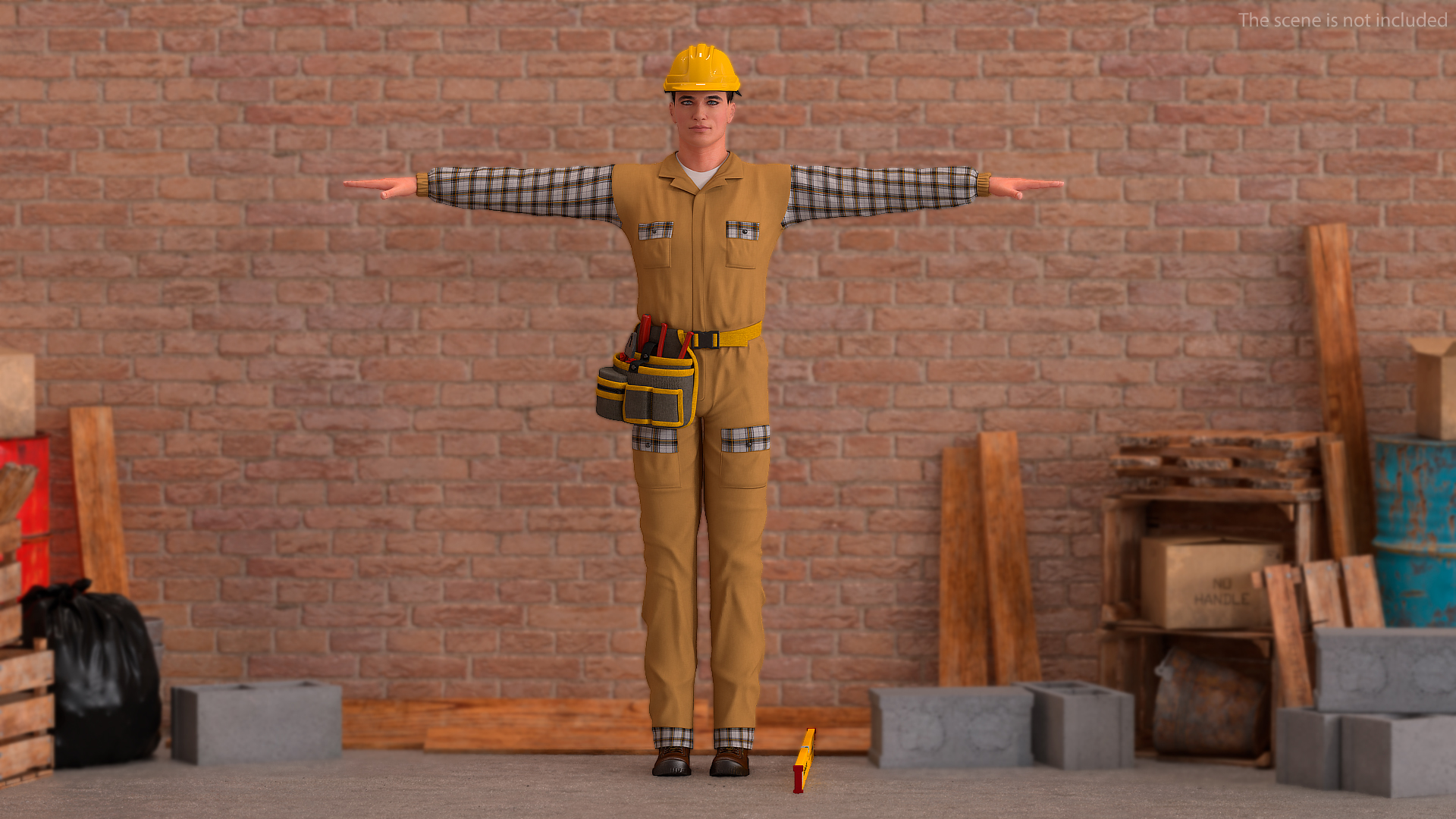 3D model Builder Clothes