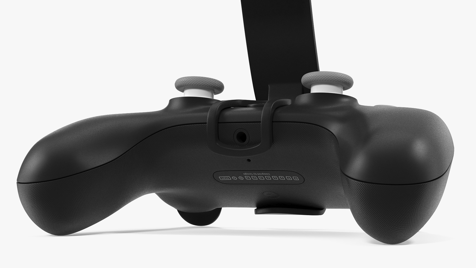 Google Stadia Controller with Phone Mount Black 3D