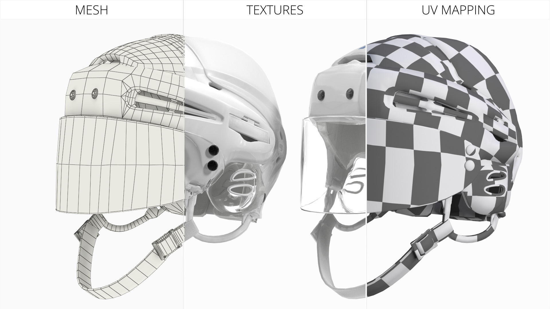 Ice Hockey Helmet with Visor Game Ready - view 8