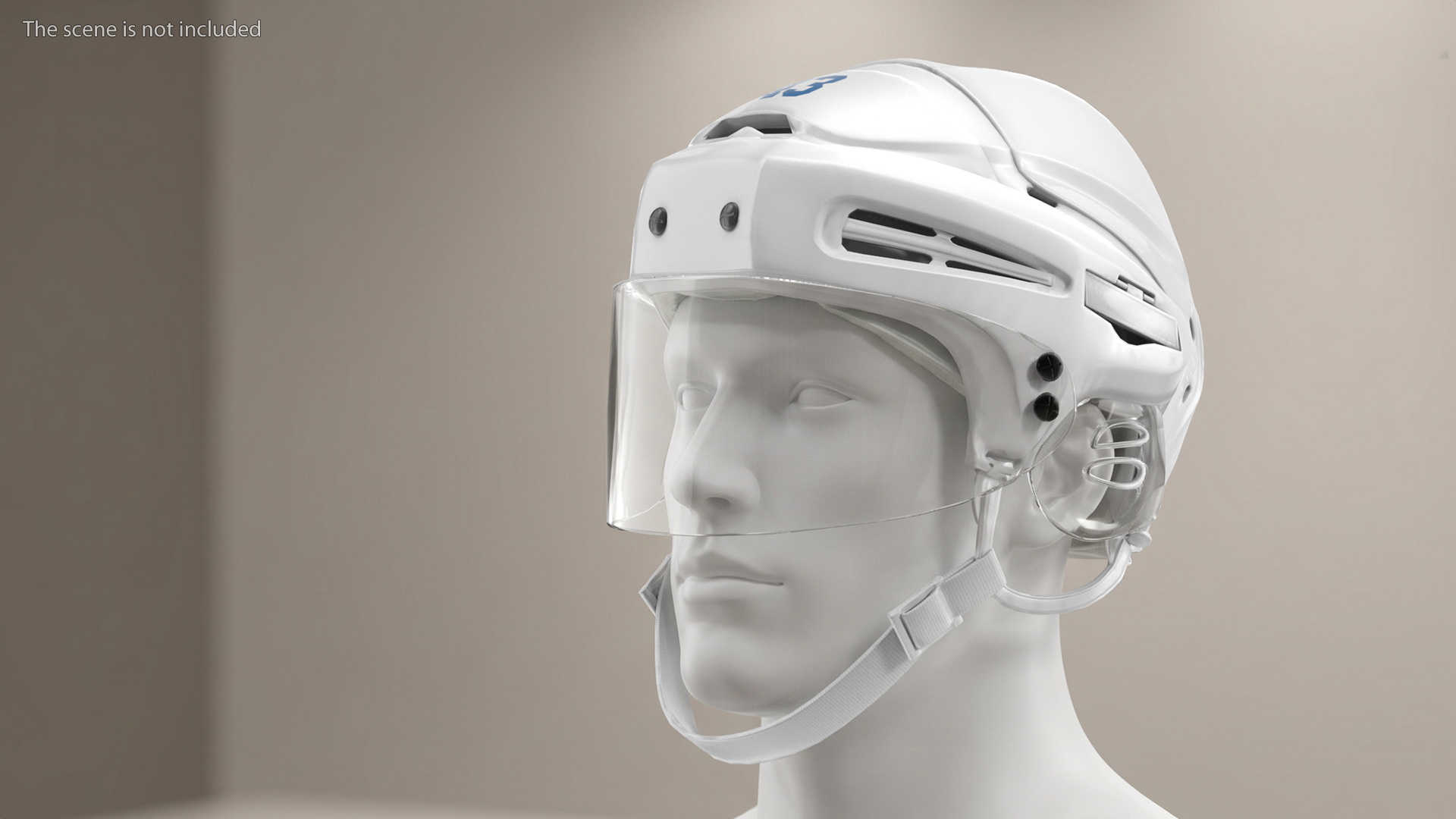Ice Hockey Helmet with Visor Game Ready - view 3