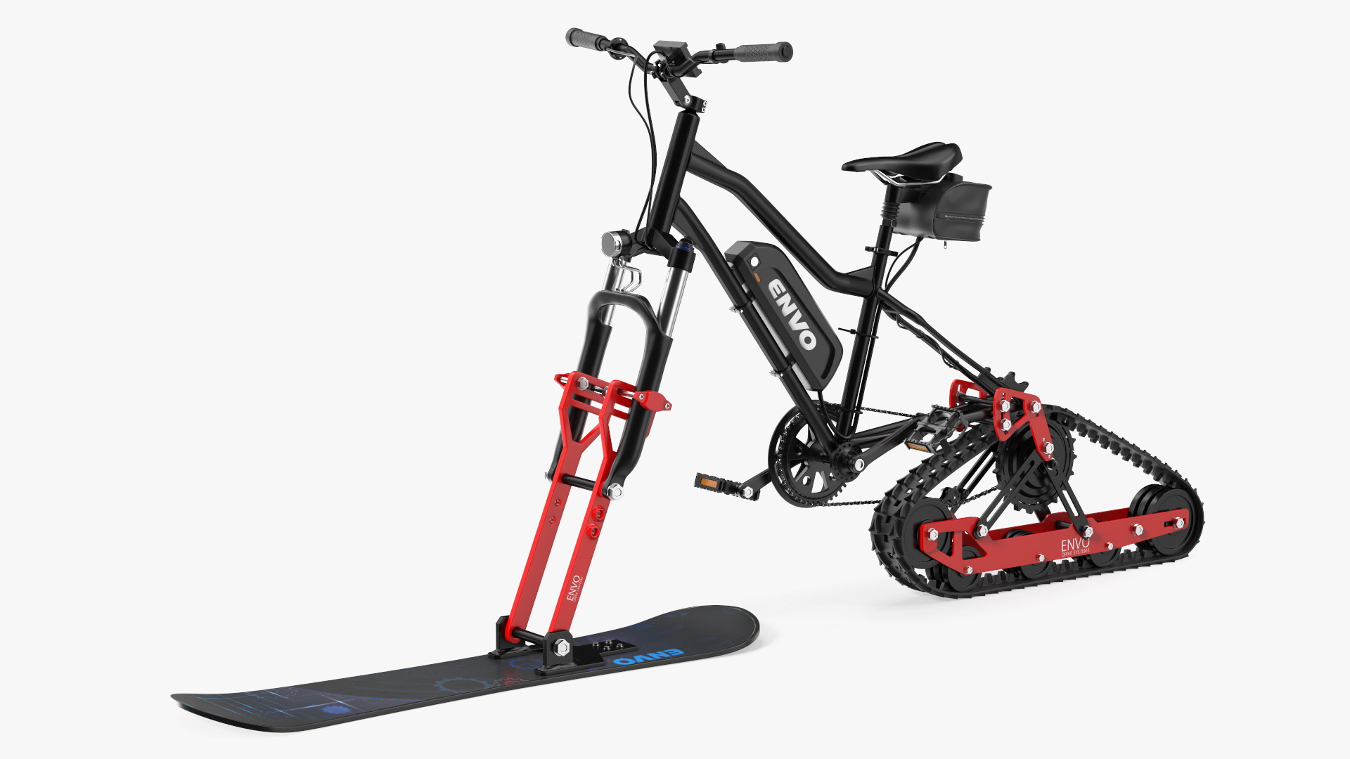 Envo Electric SnowBike 3D