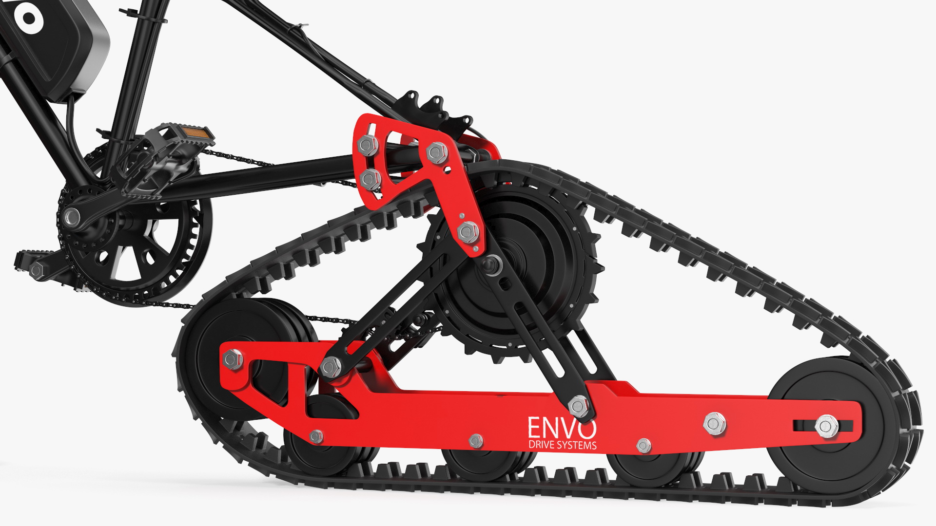 Envo Electric SnowBike 3D