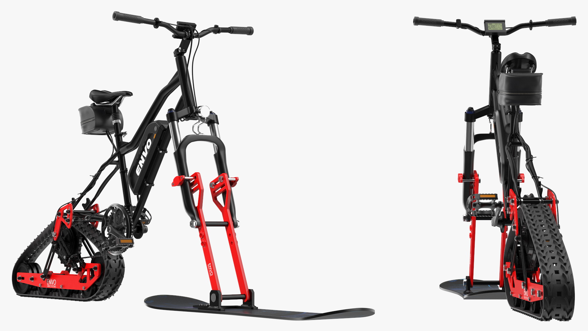 Envo Electric SnowBike 3D