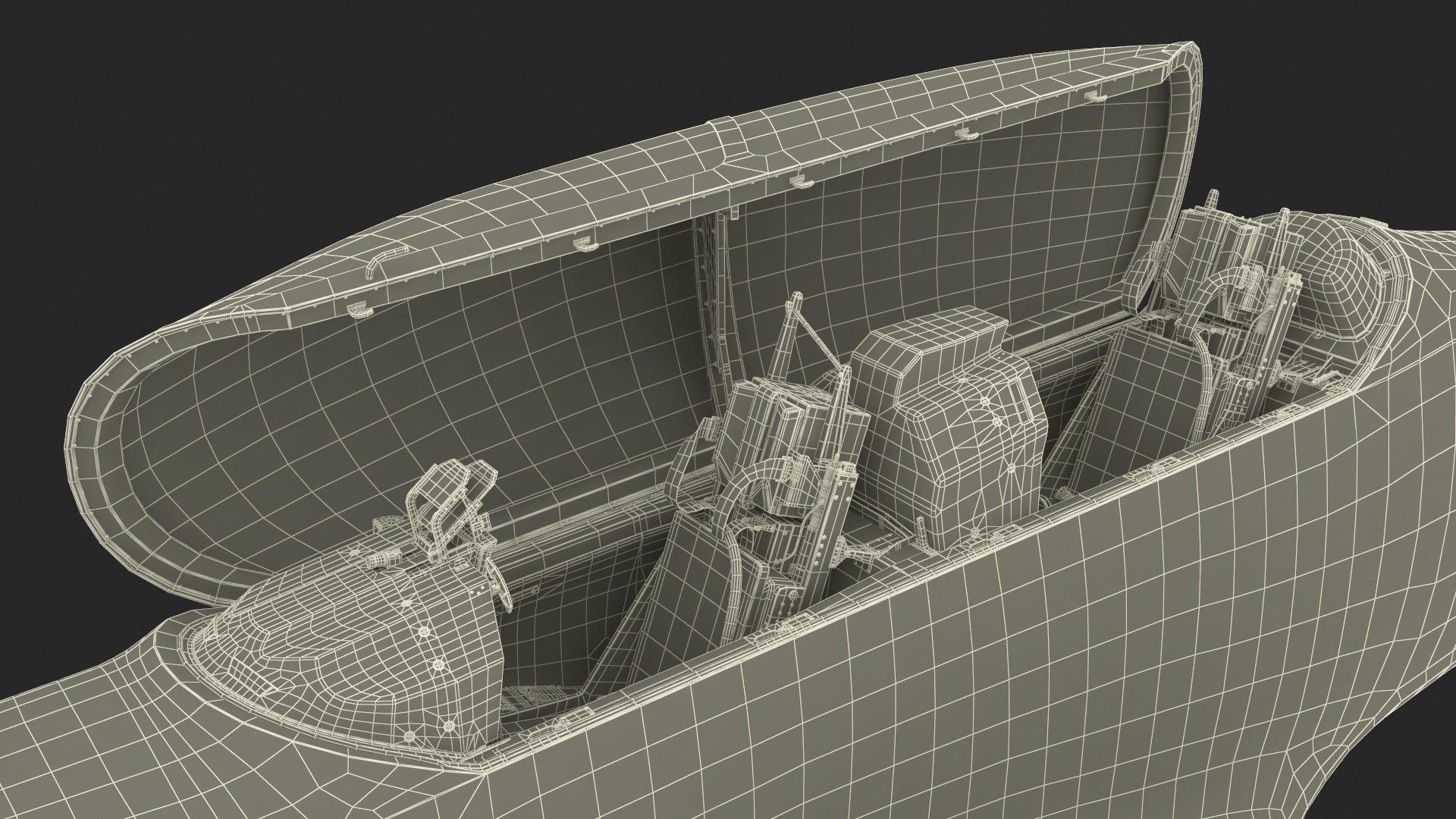 Training Aircraft Blue 3D