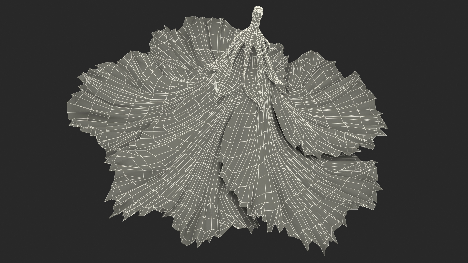 3D model Hibiscus Flower Pink