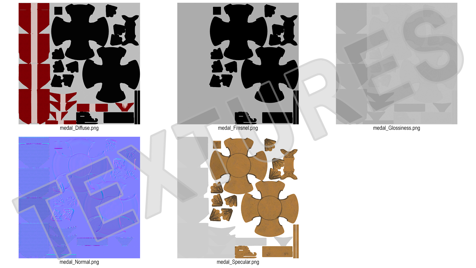 Medal 3D model