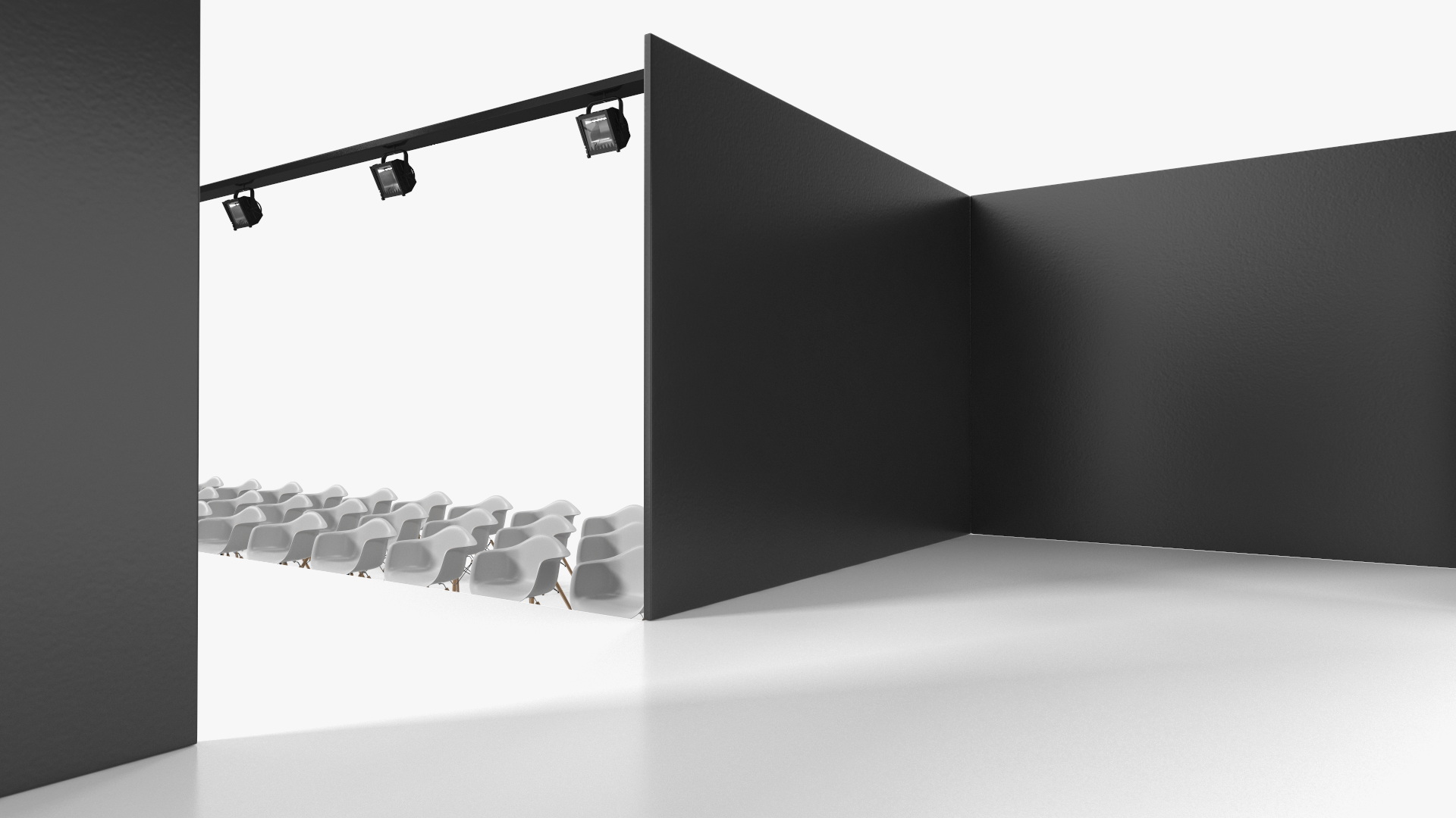 3D model Fashion Runway Stage