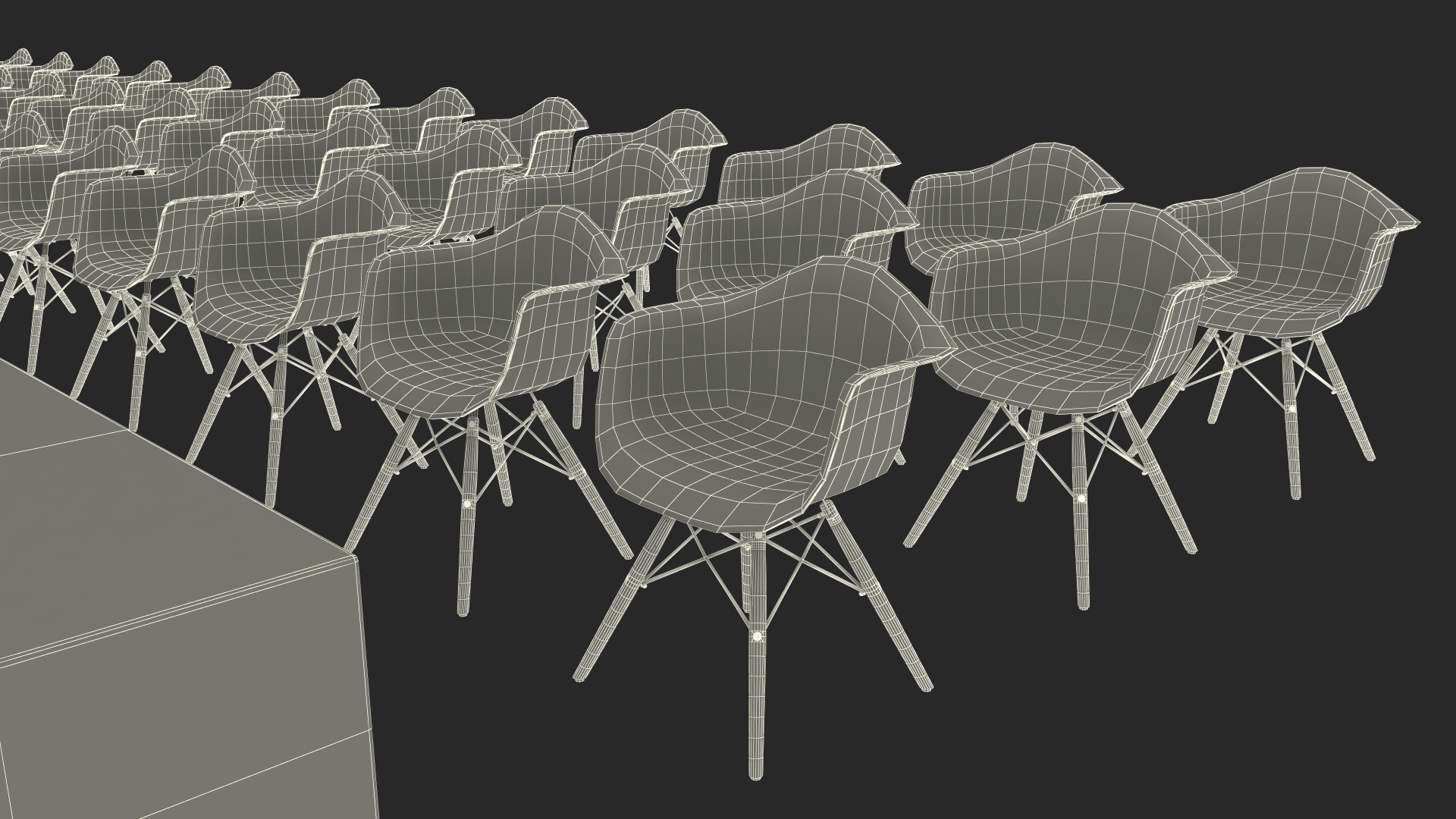 3D model Fashion Runway Stage