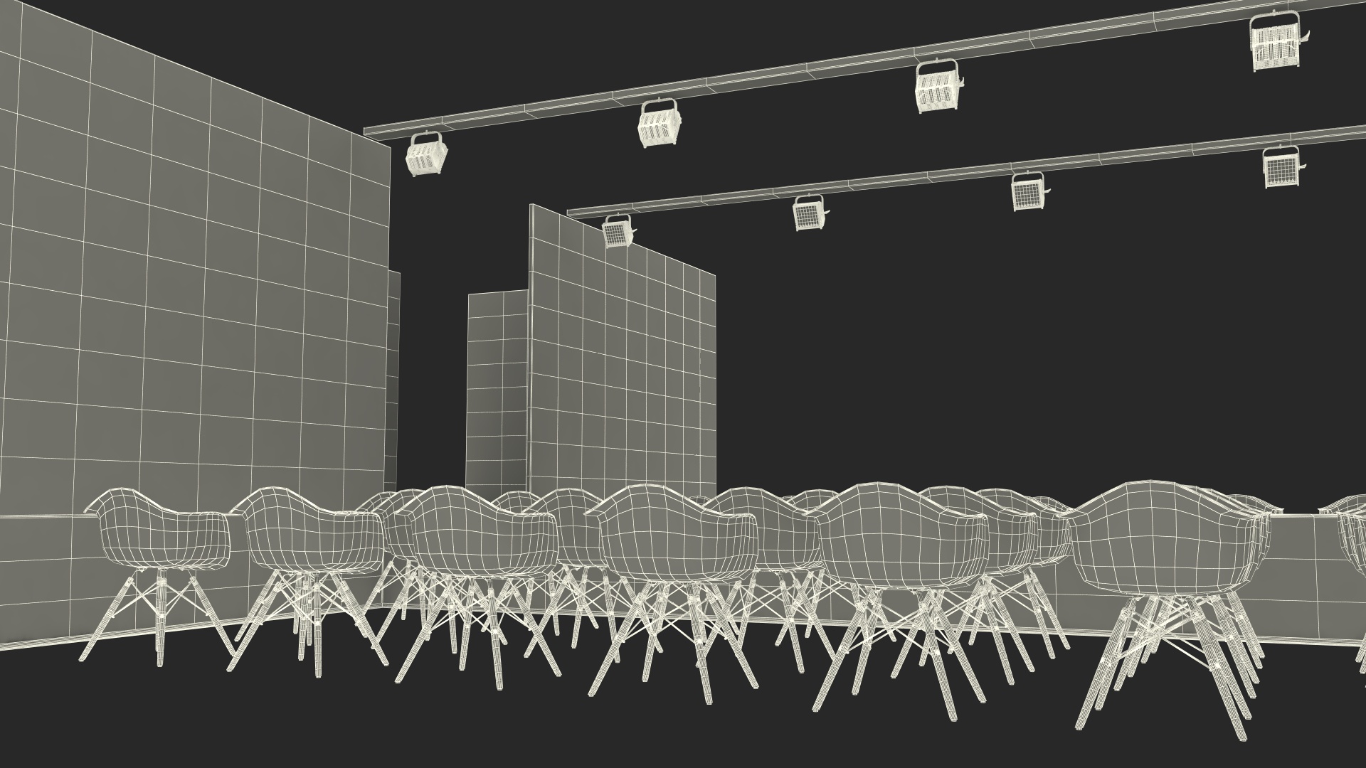 3D model Fashion Runway Stage