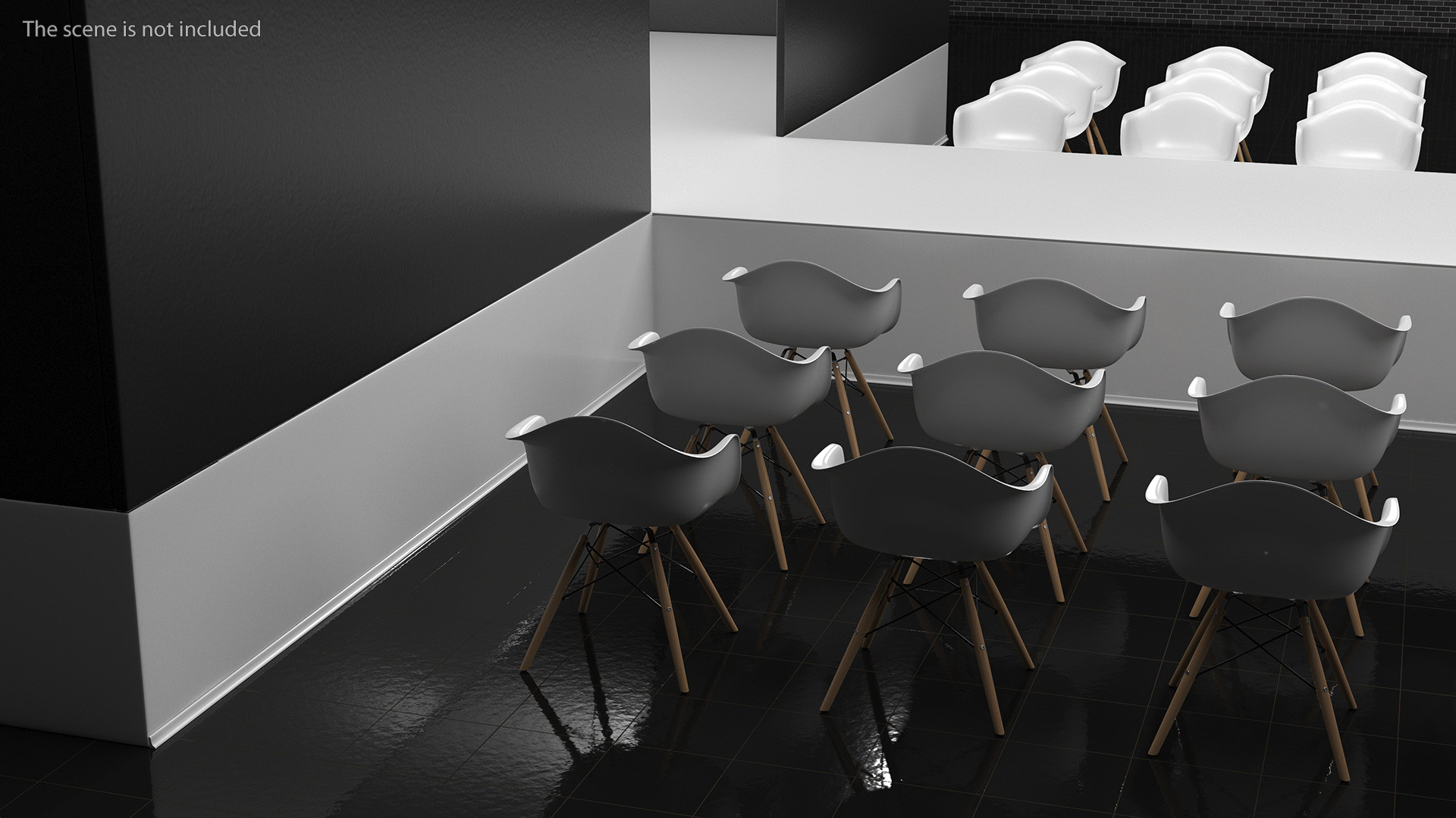3D model Fashion Runway Stage