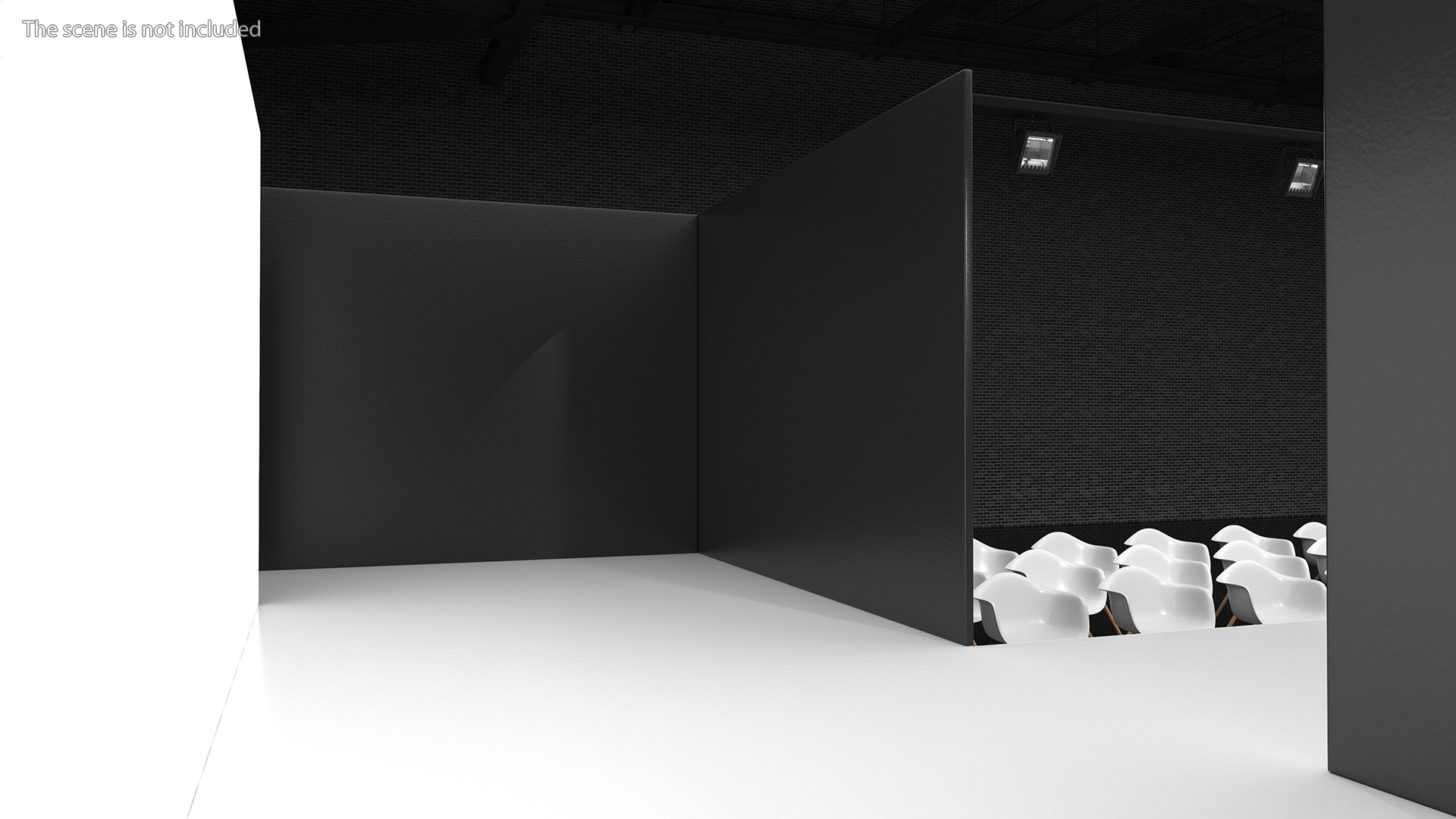 3D model Fashion Runway Stage