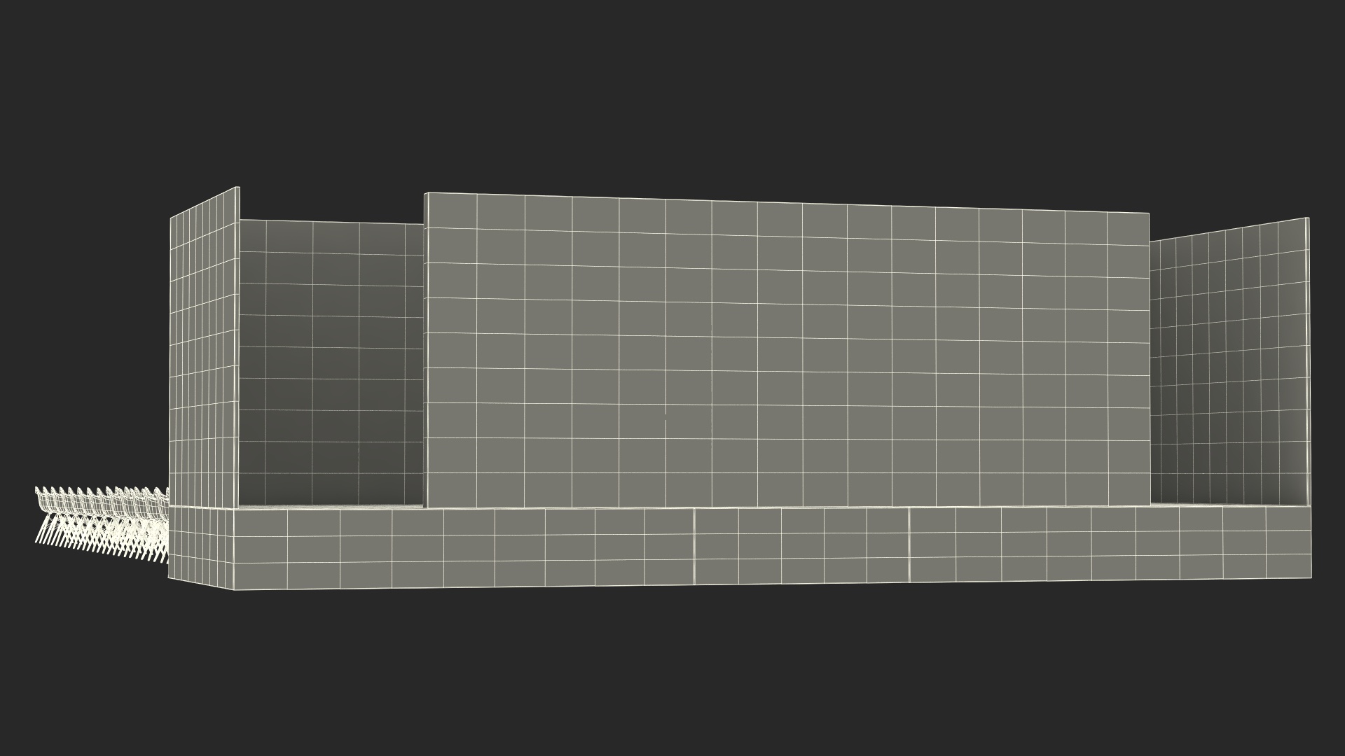 3D model Fashion Runway Stage