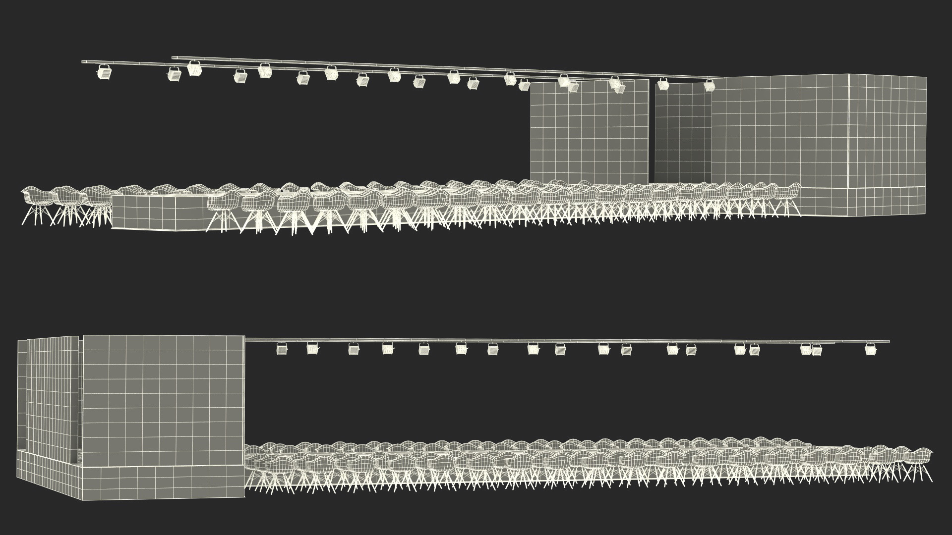 3D model Fashion Runway Stage