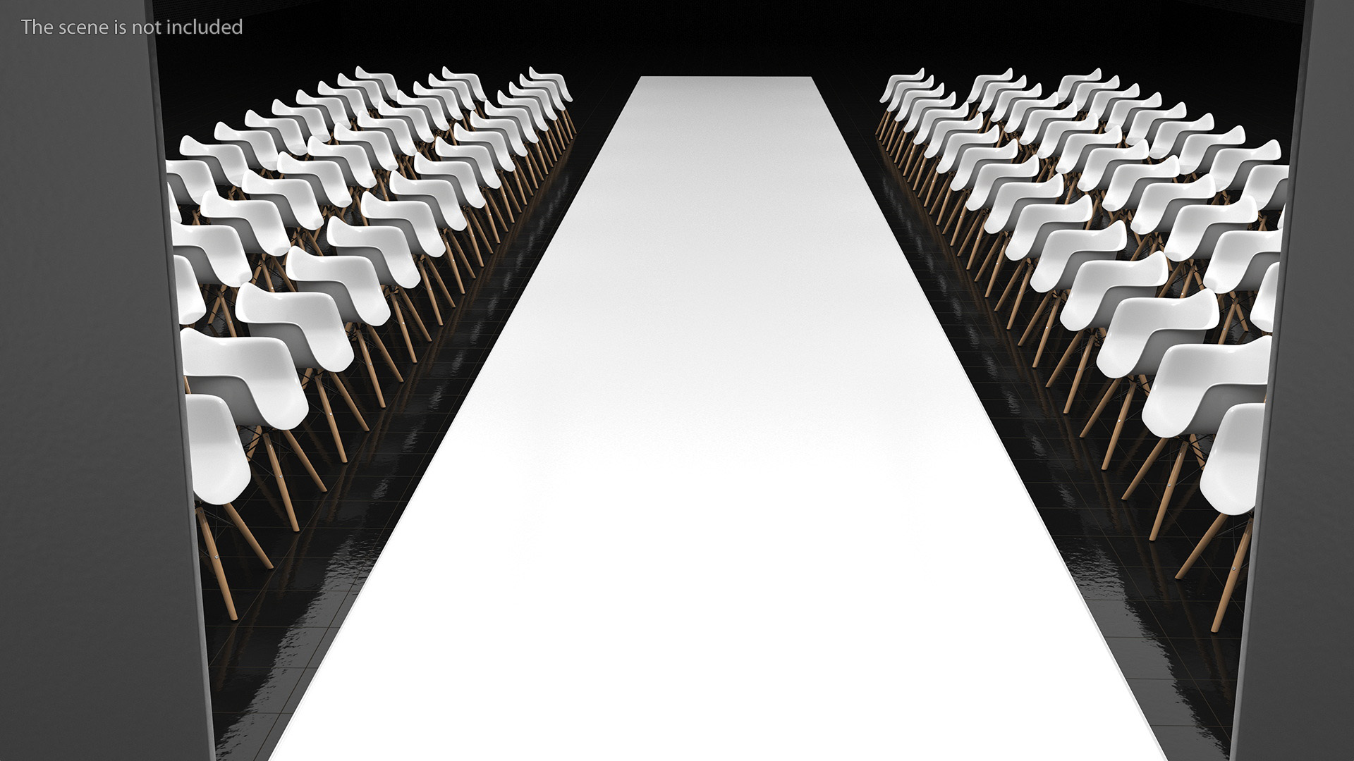 3D model Fashion Runway Stage