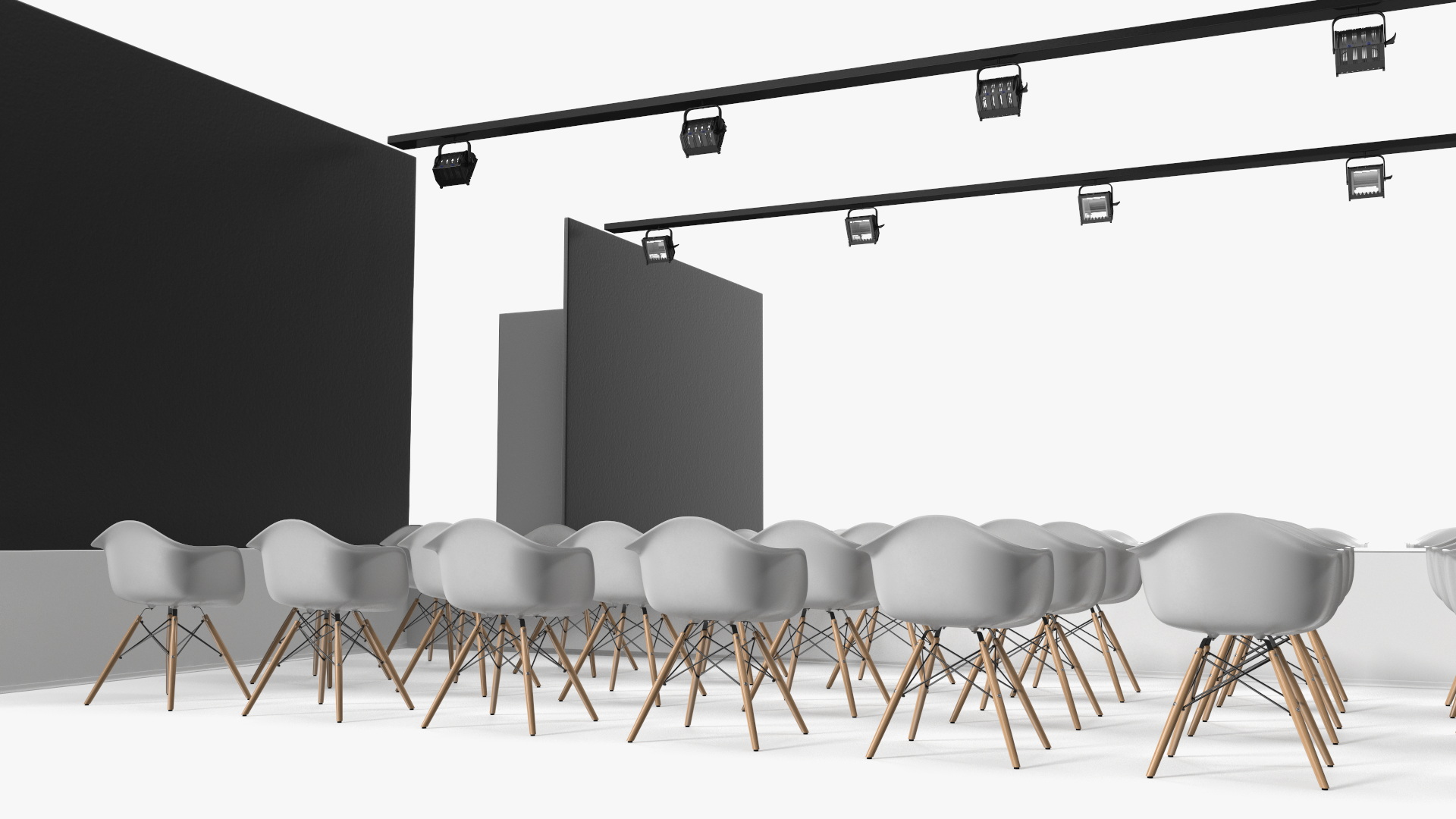 3D model Fashion Runway Stage