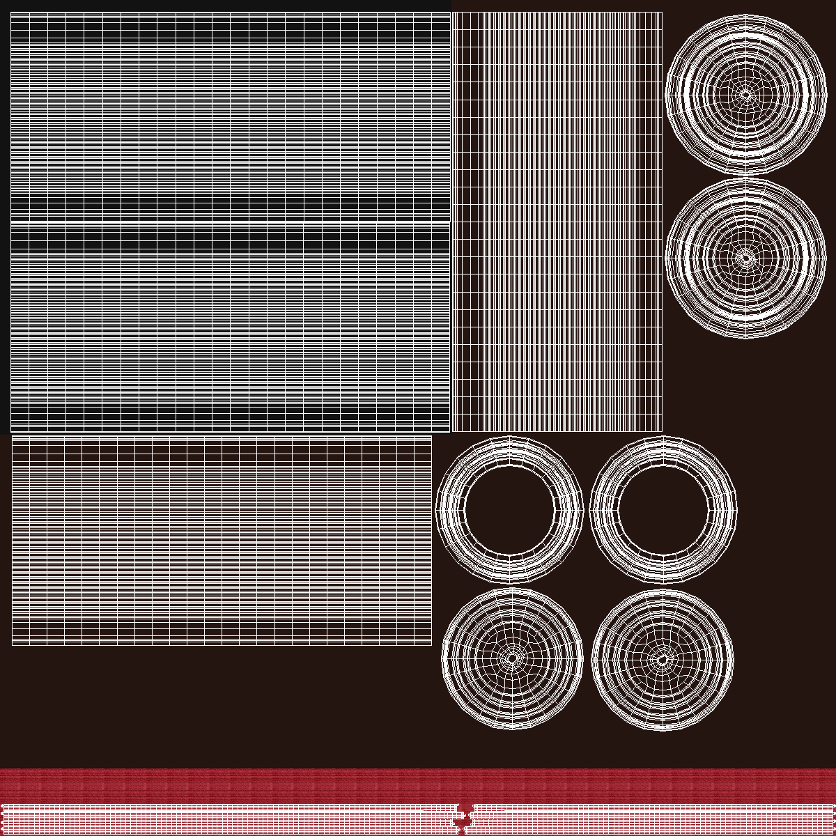 3D model Tin Can Phone with Torn String