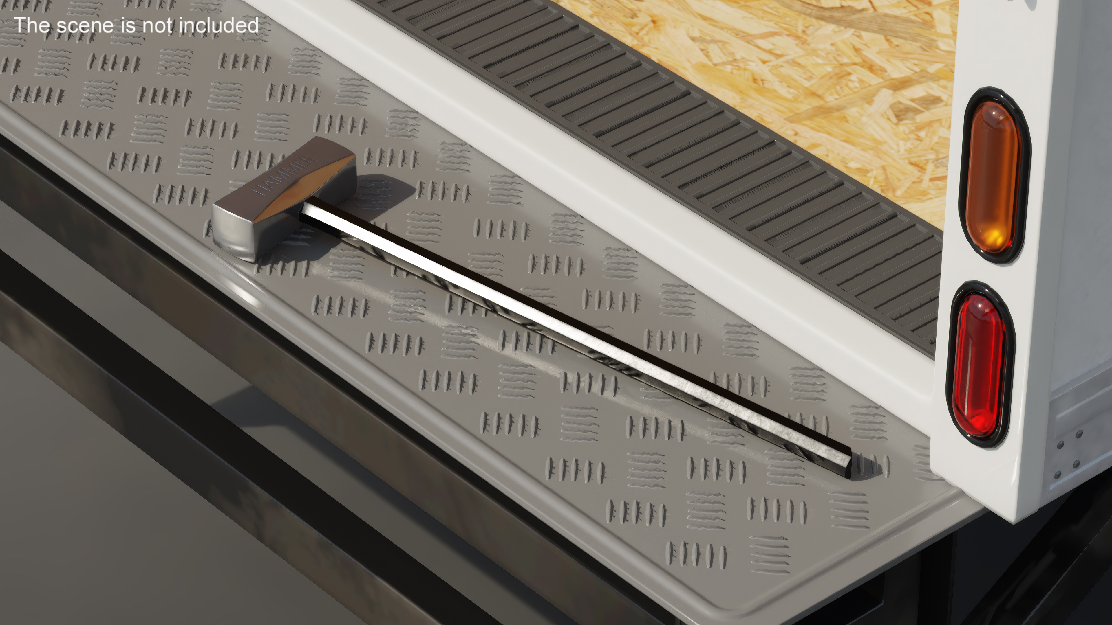 3D model Generic Metal Hammer