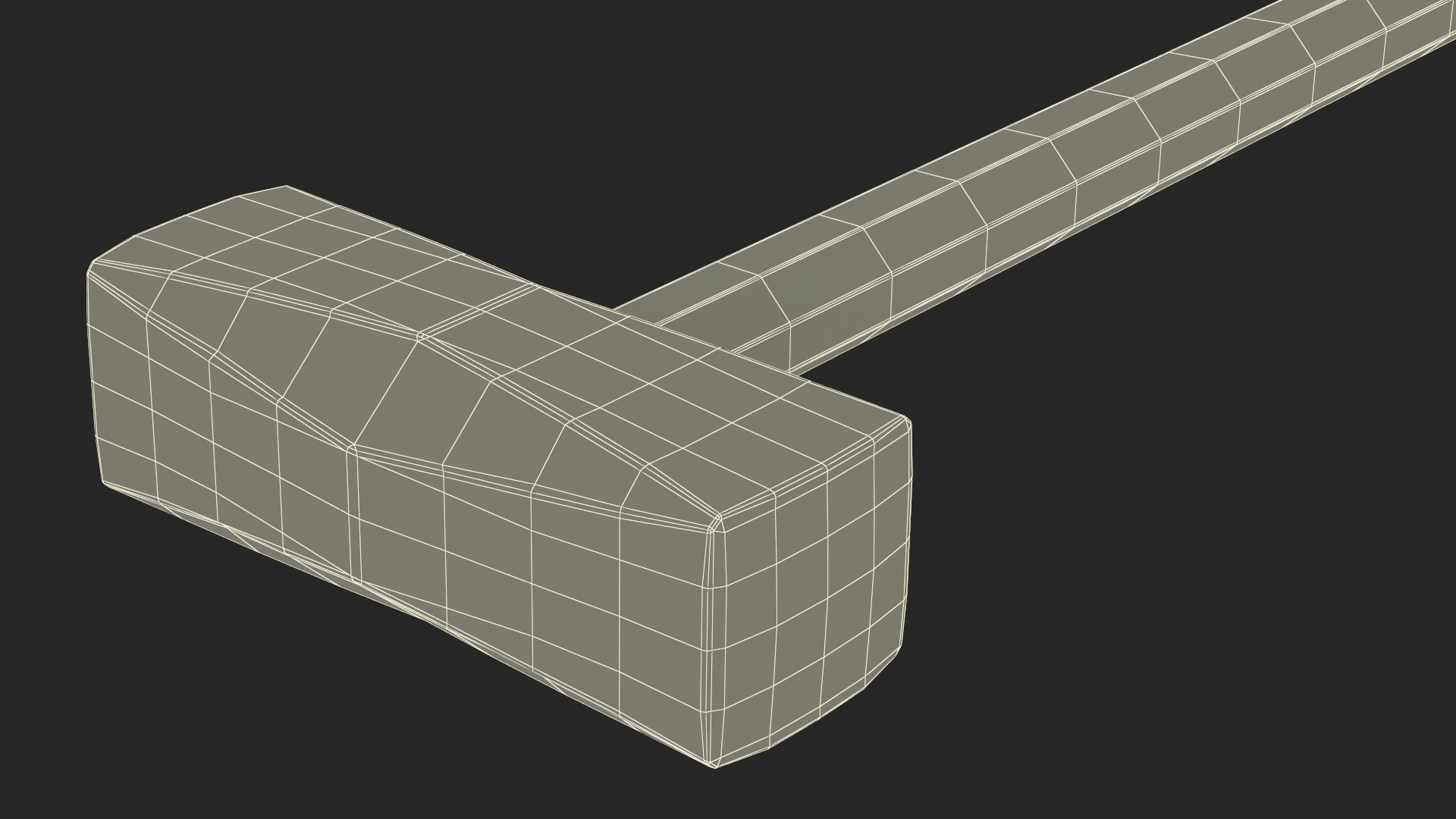 3D model Generic Metal Hammer