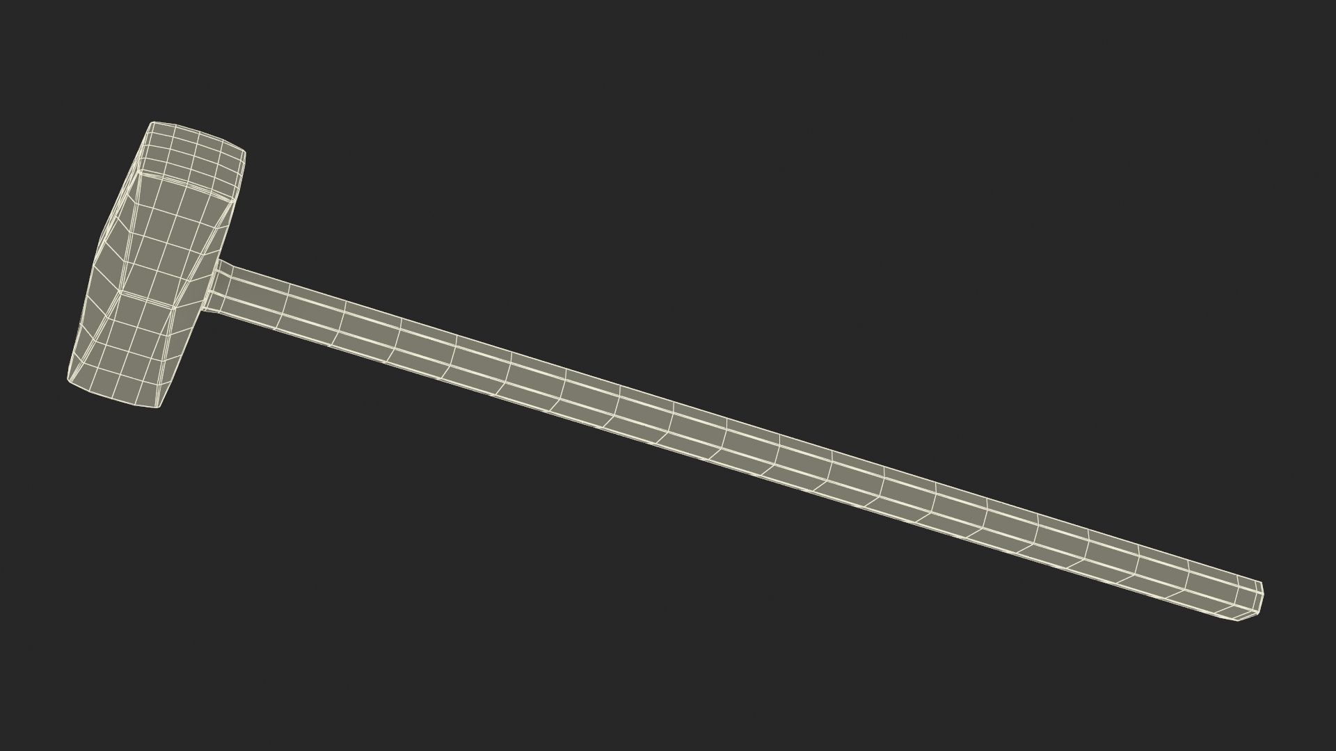 3D model Generic Metal Hammer