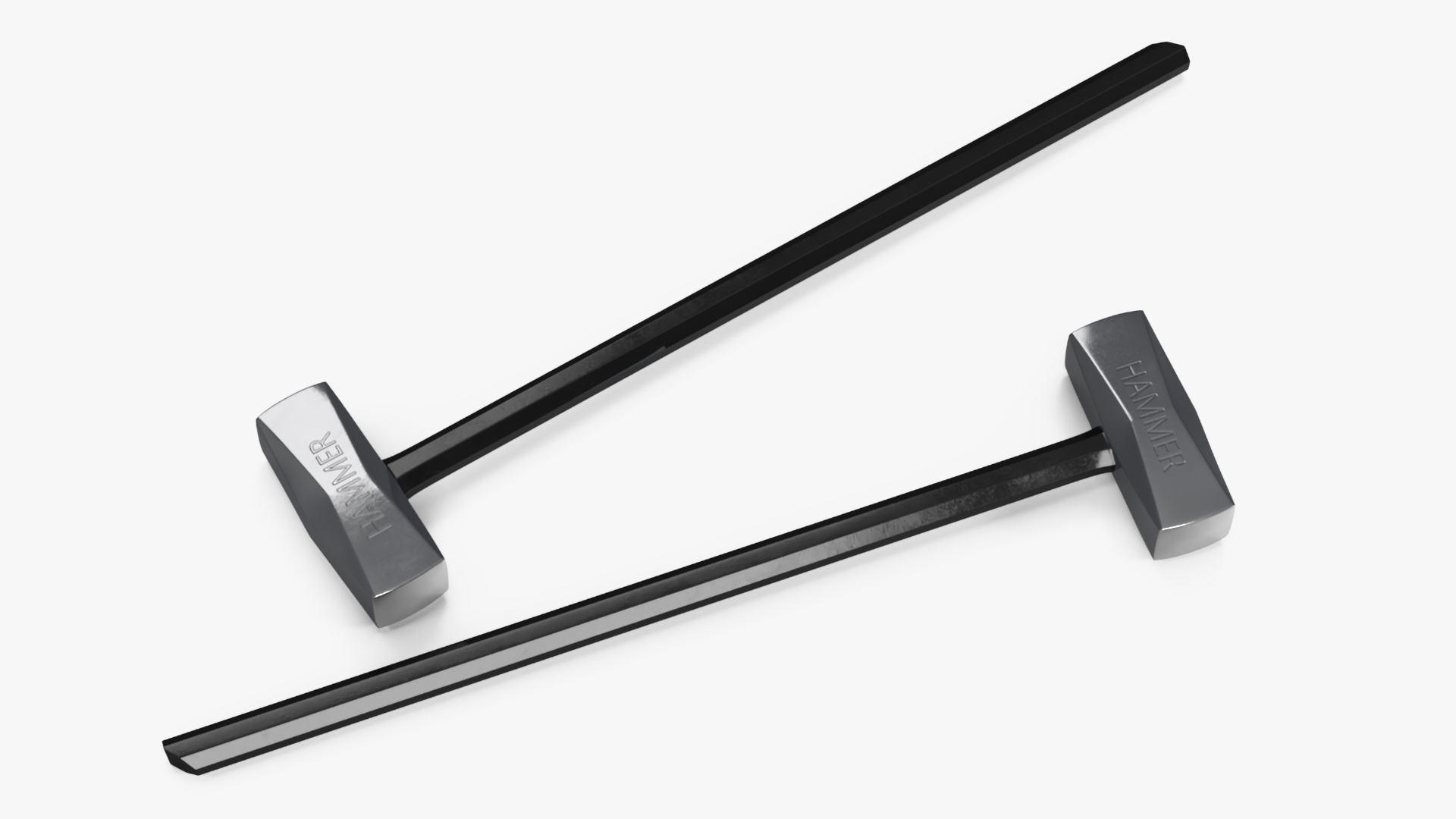 3D model Generic Metal Hammer