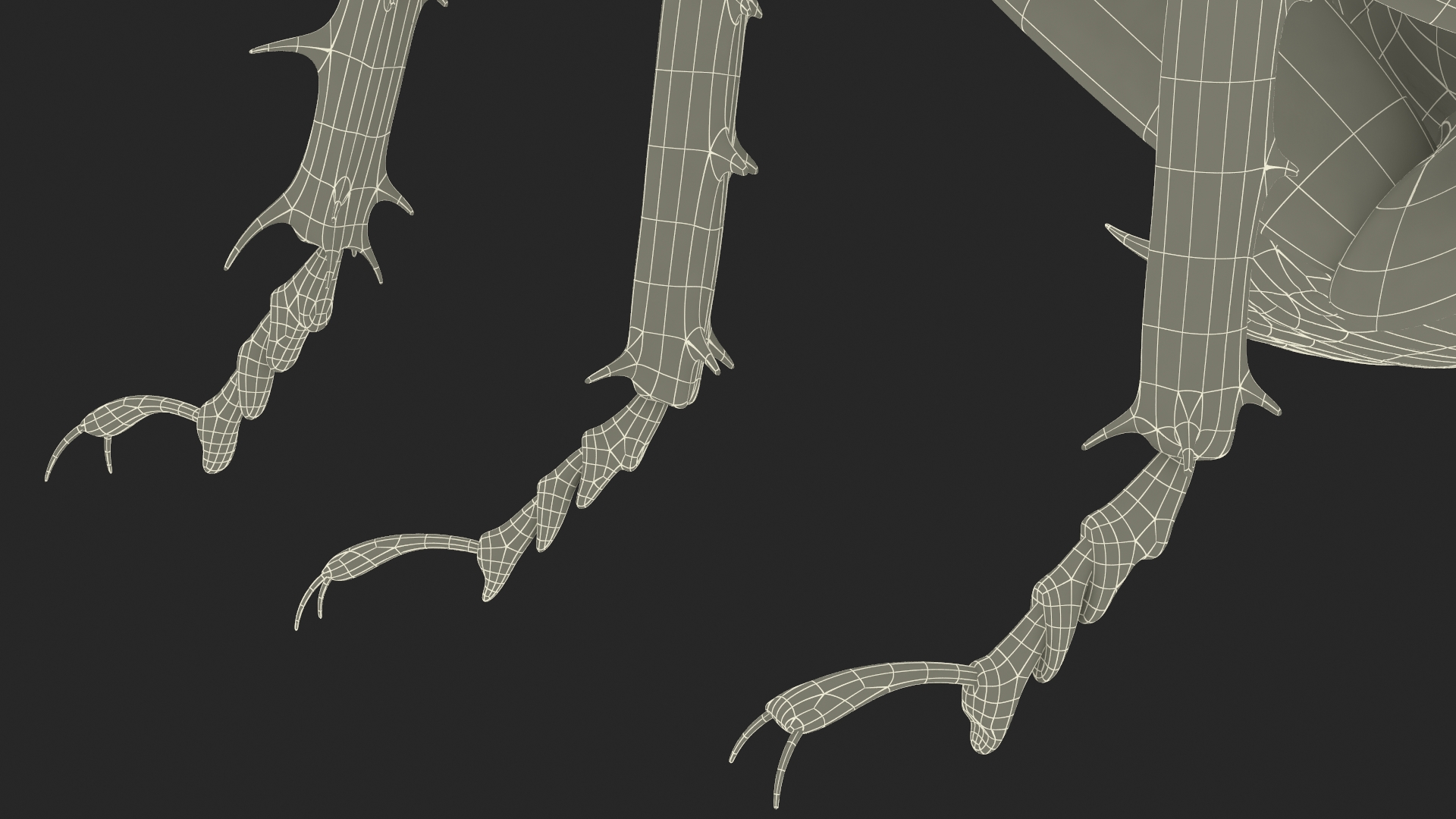 3D Giant Weta Rigged for Cinema 4D