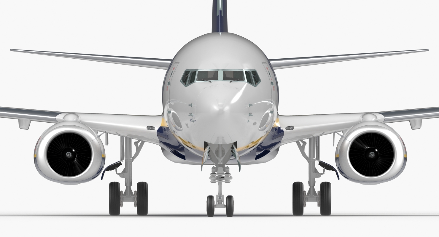 Boeing 737 800 Ryanair 3D
