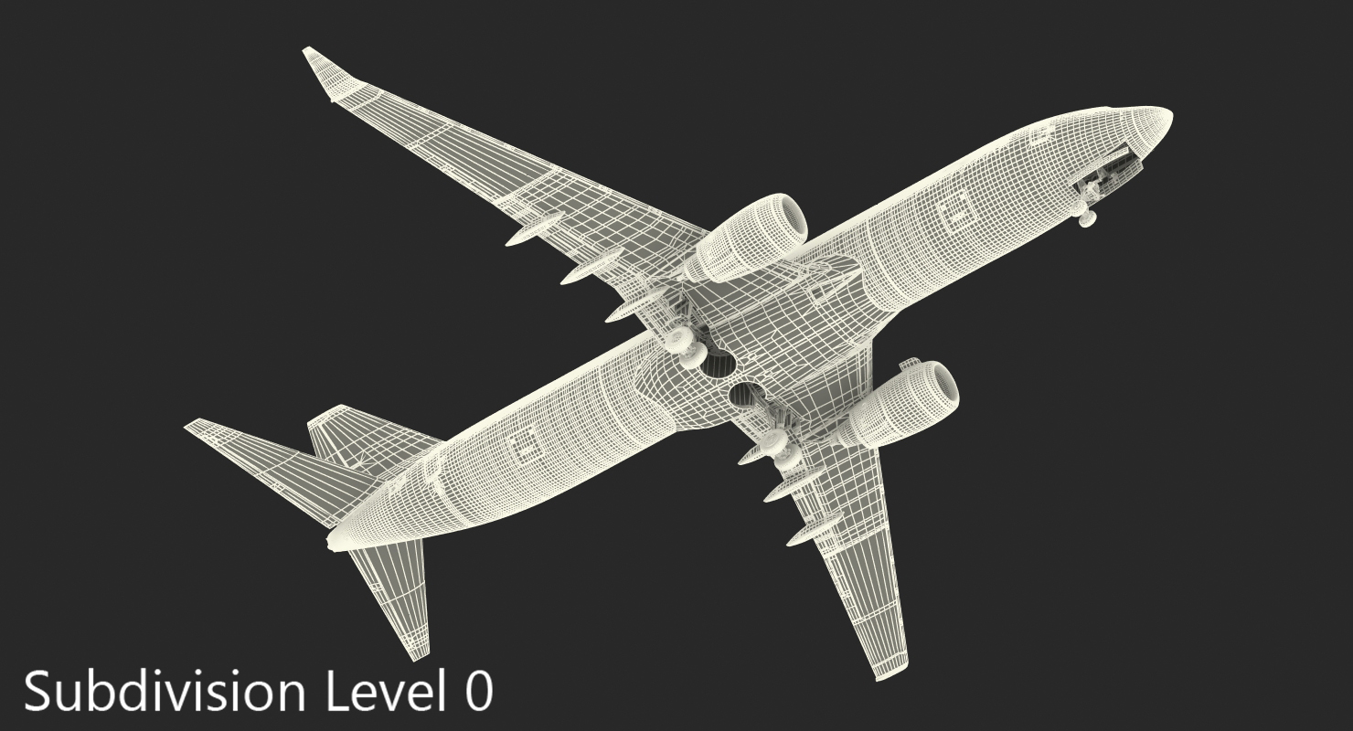 Boeing 737 800 Ryanair 3D