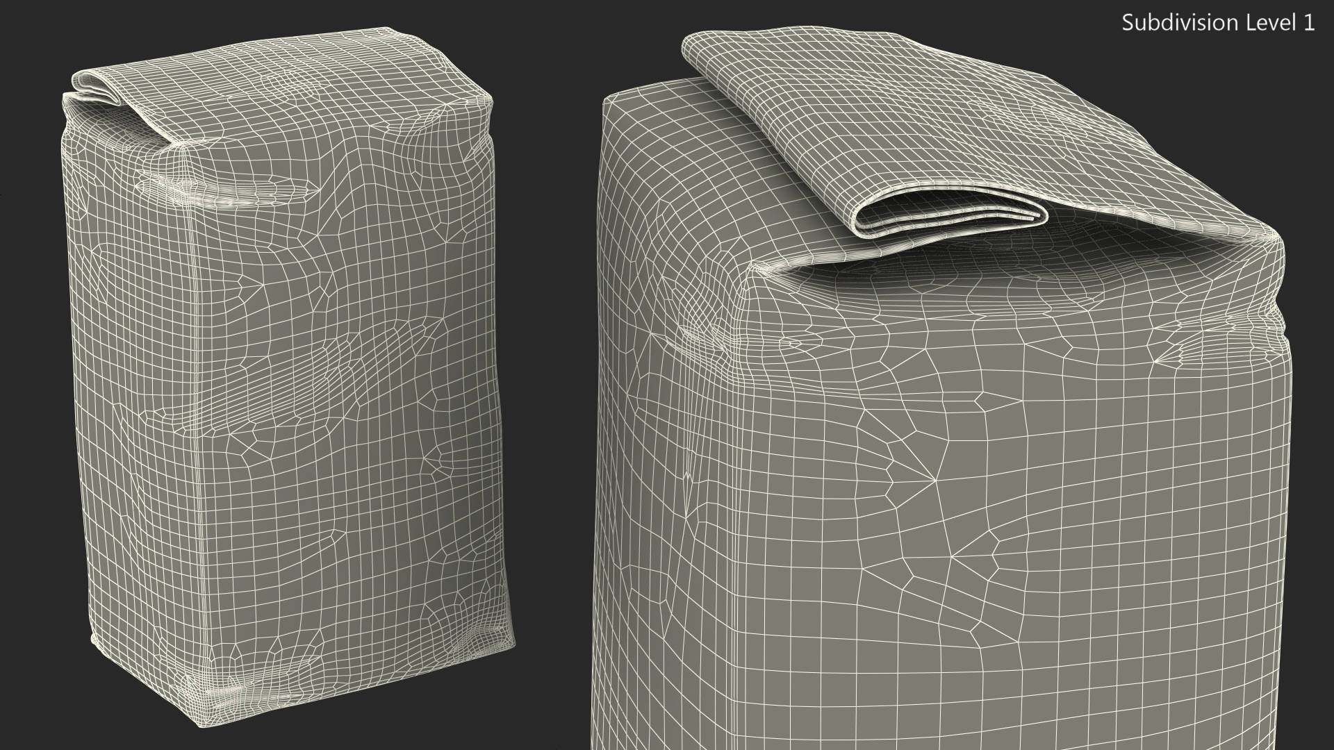 3D model Wheat Flour 2lb