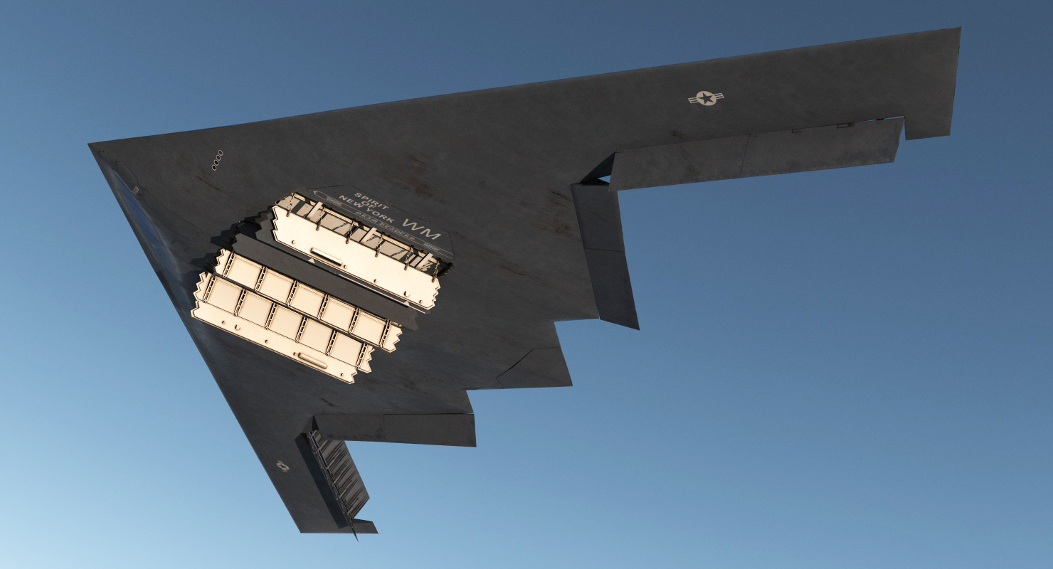 3D model Stealth Bomber B 2 Spirit