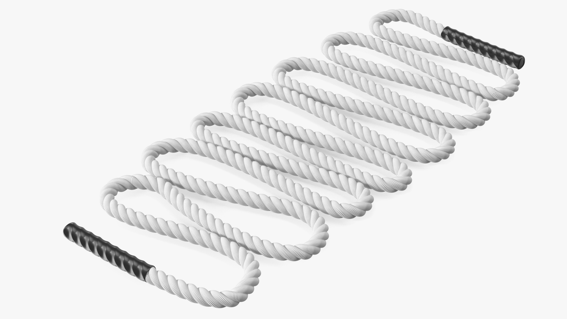 Workout Battle Rope 3D model