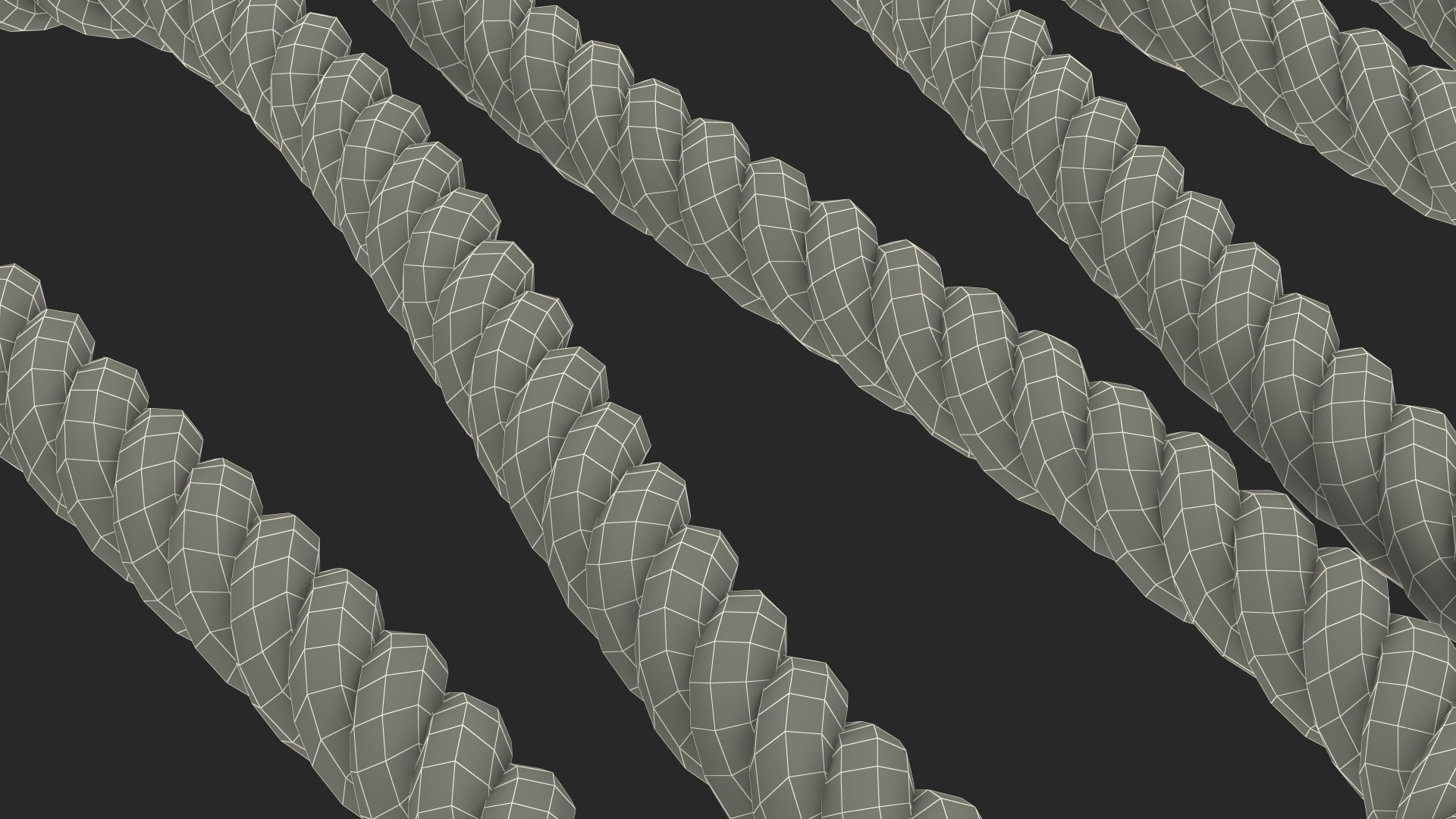 Workout Battle Rope 3D model