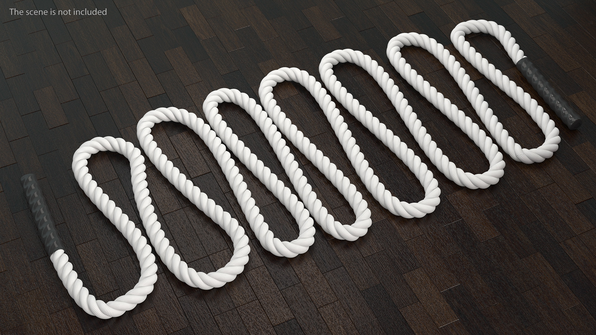 Workout Battle Rope 3D model
