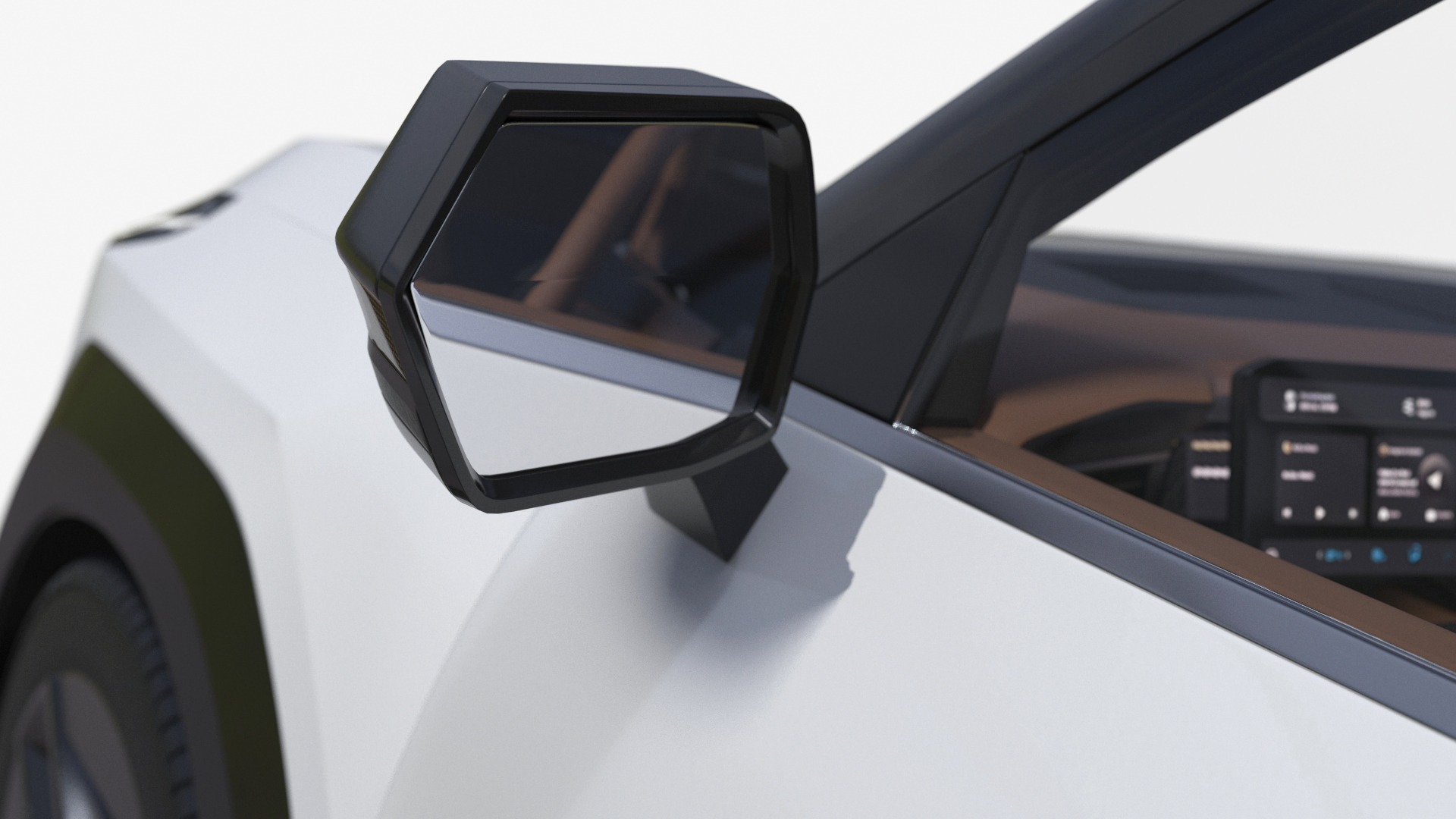 3D model Luxury Electric SUV White