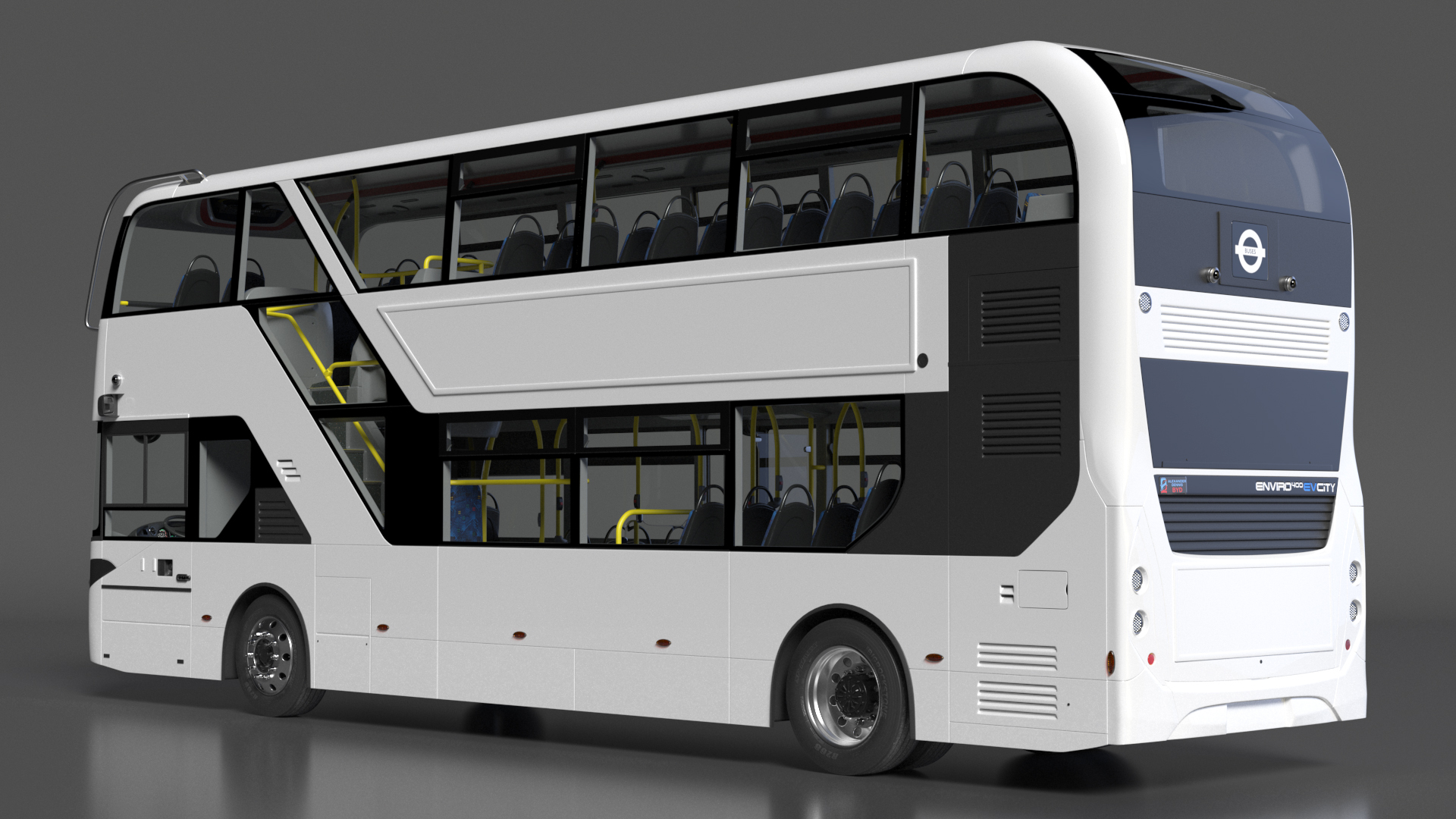 3D model Left Hand Drive Cityliner