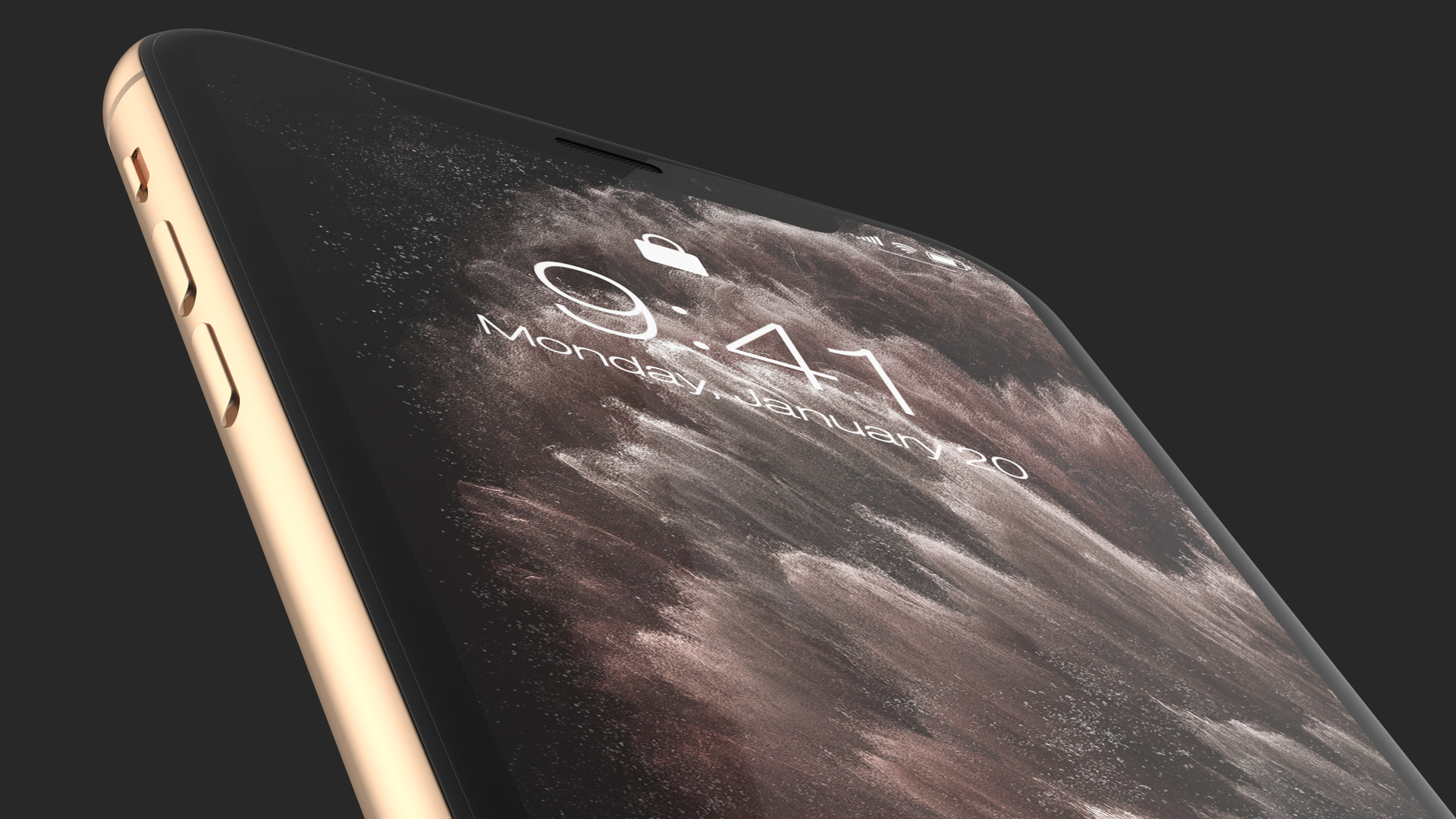 Apple iPhone 11 Pro Gold 3D model