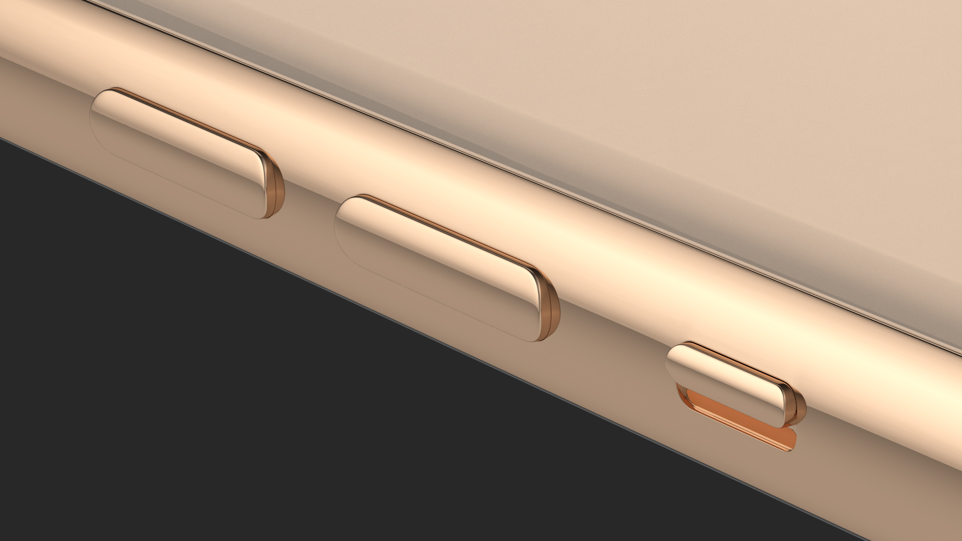 Apple iPhone 11 Pro Gold 3D model