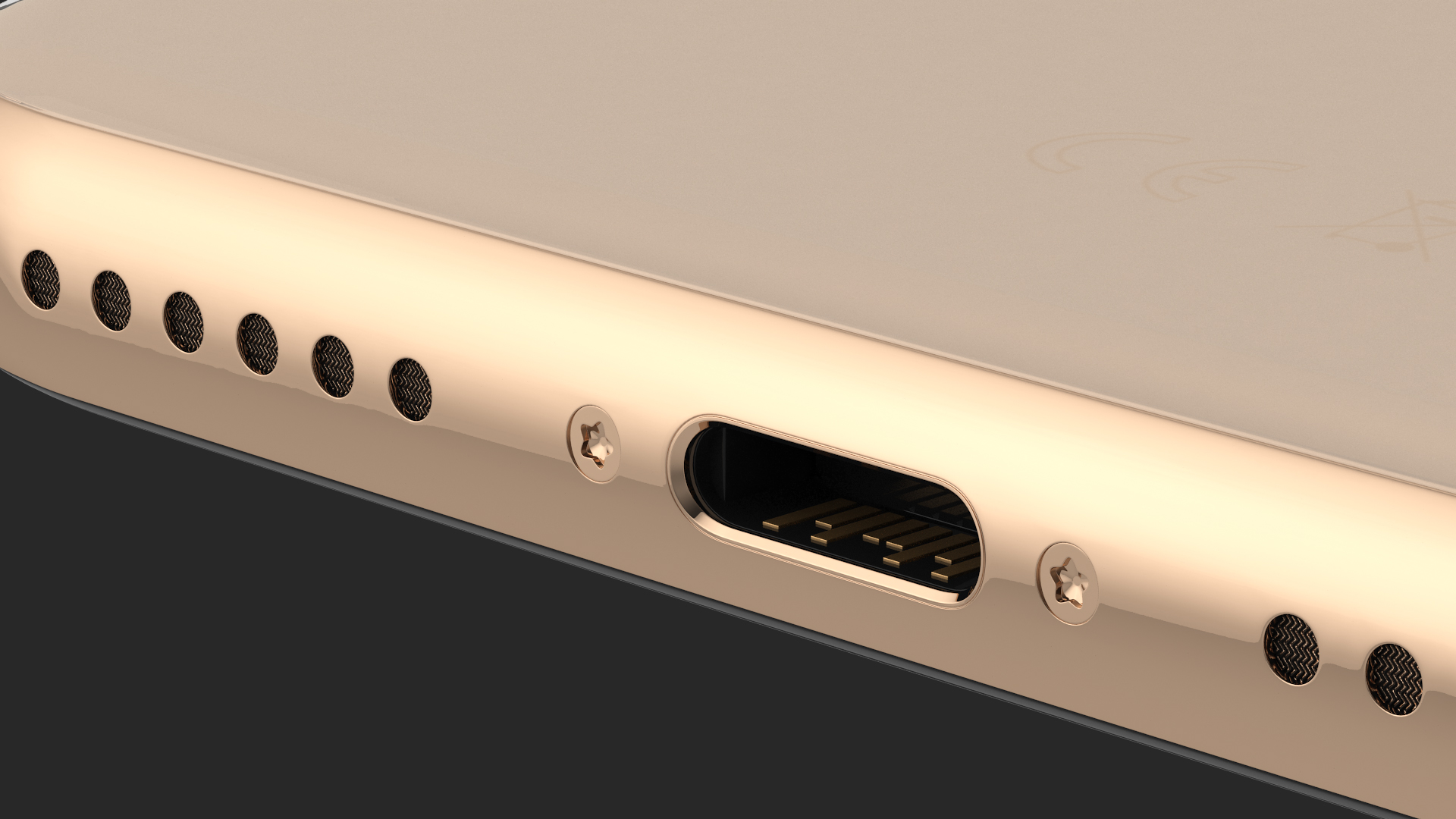 Apple iPhone 11 Pro Gold 3D model