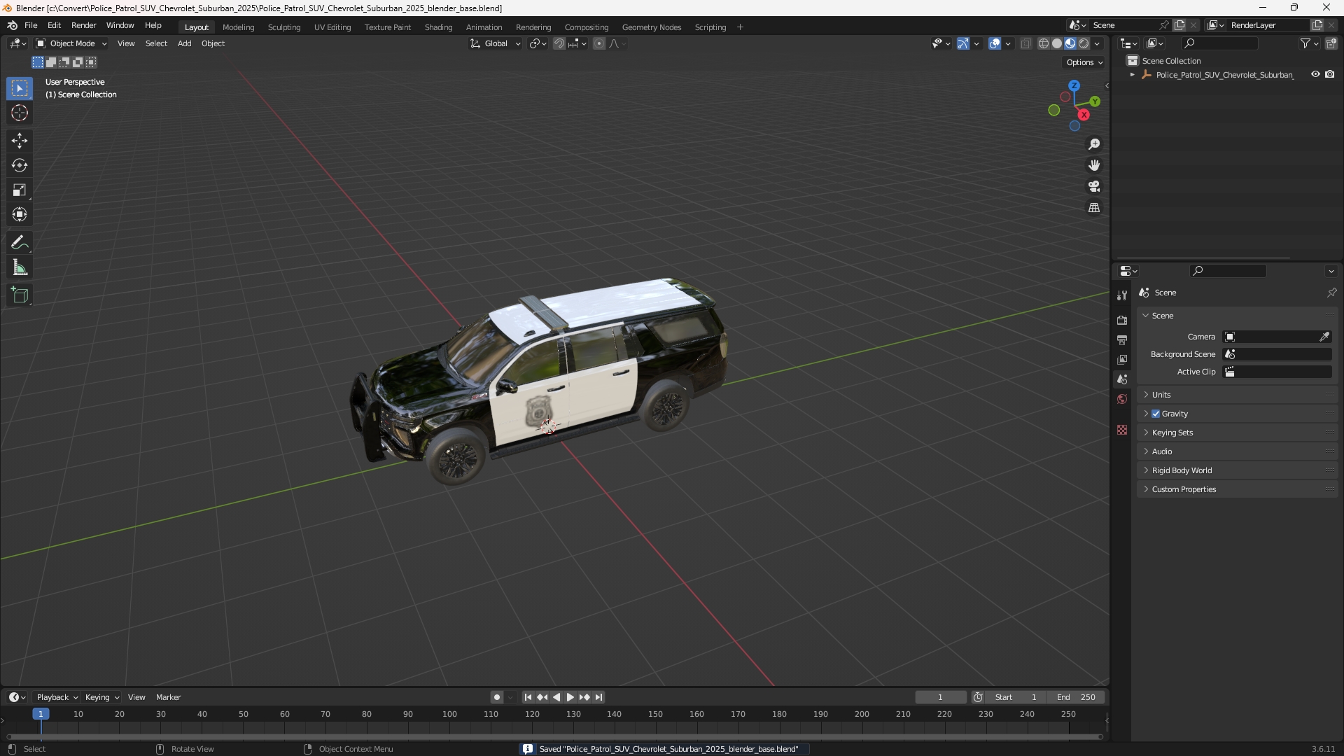 Police Patrol SUV Chevrolet Suburban 2025 - view 10