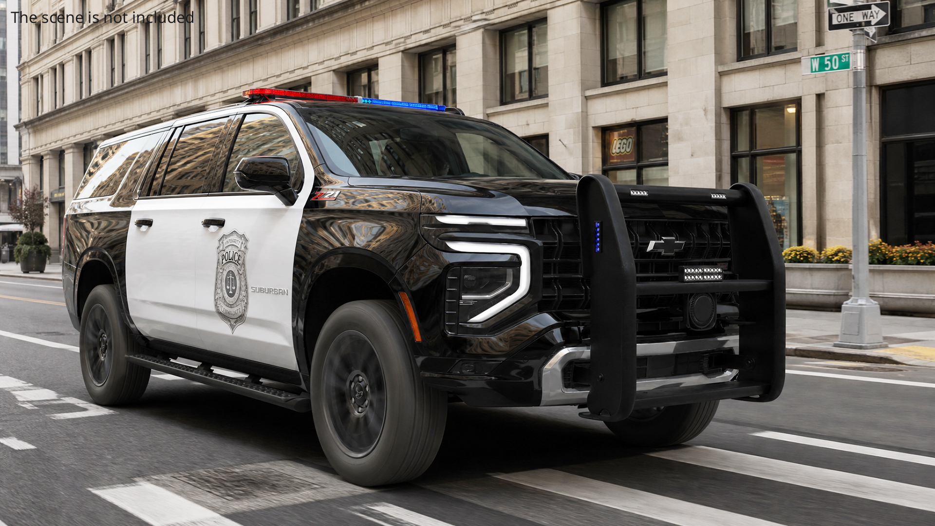 Police Patrol SUV Chevrolet Suburban 2025 - view 2
